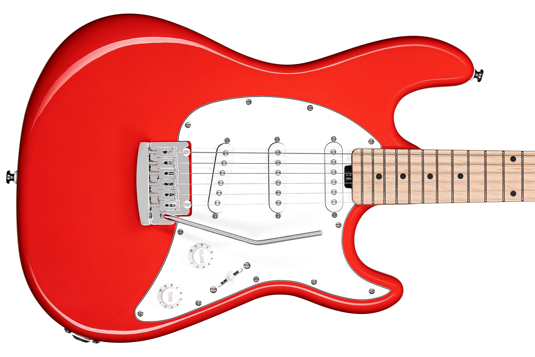 Sterling Music Man CT30SSS Cutlass Fiesta Red Electric Guitar "ROJO"
