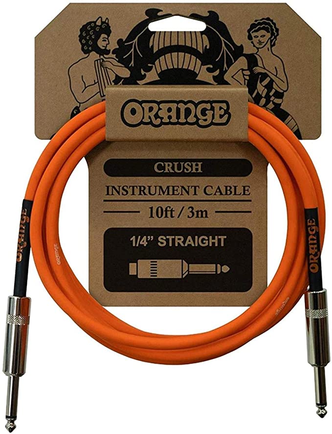 Crush 10ft Instrument Cable Straight to Straight Connector