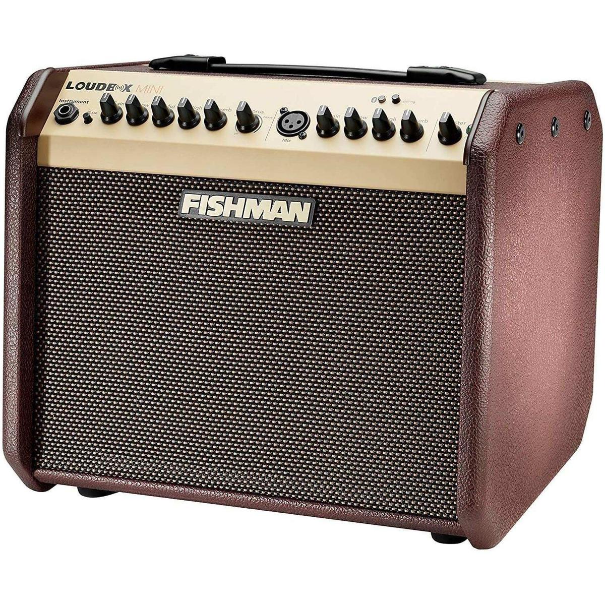 Fishman Loudbox Mini acoustic amplifier with brown finish at Terry Carter Music Store