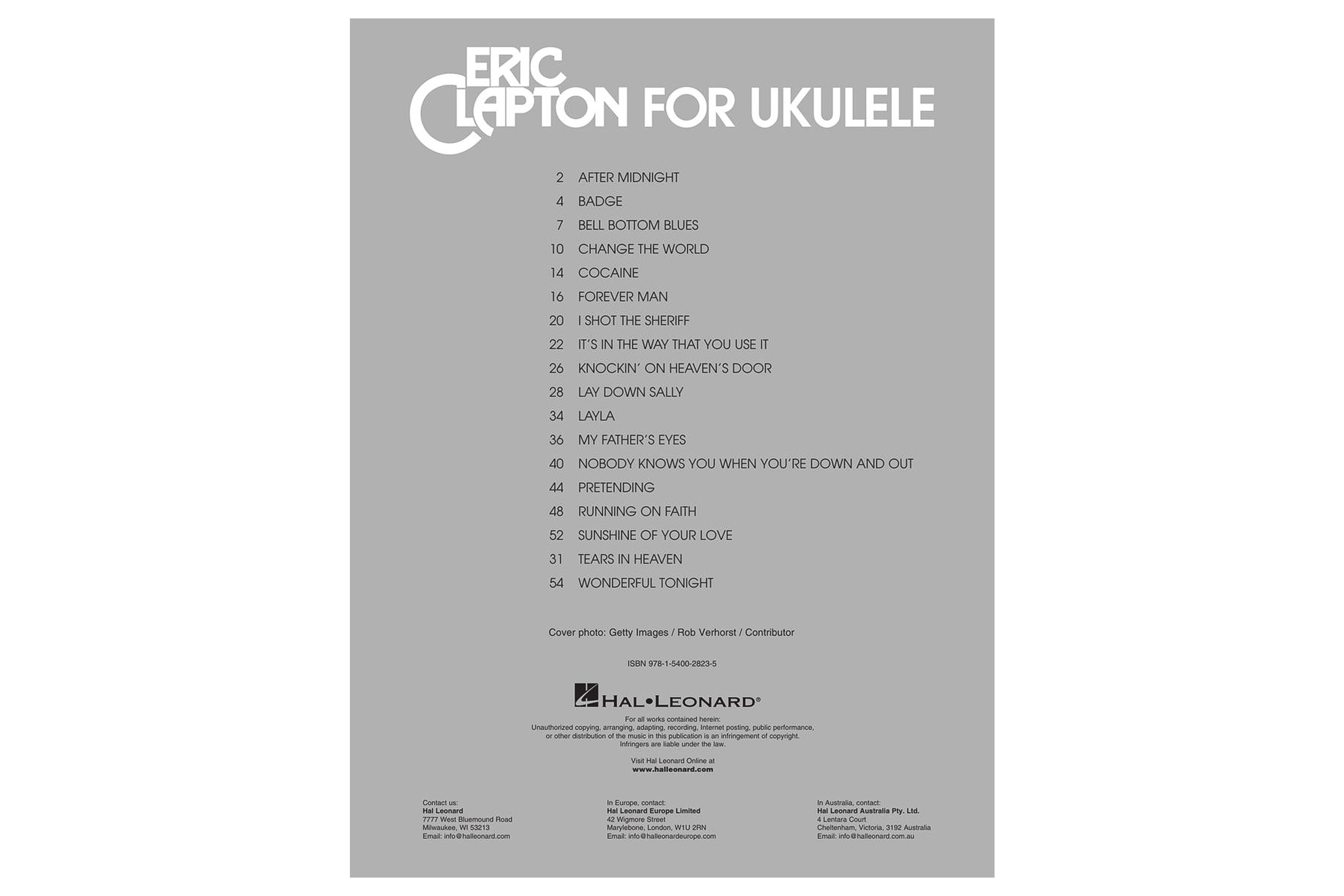 Eric Clapton for Ukulele