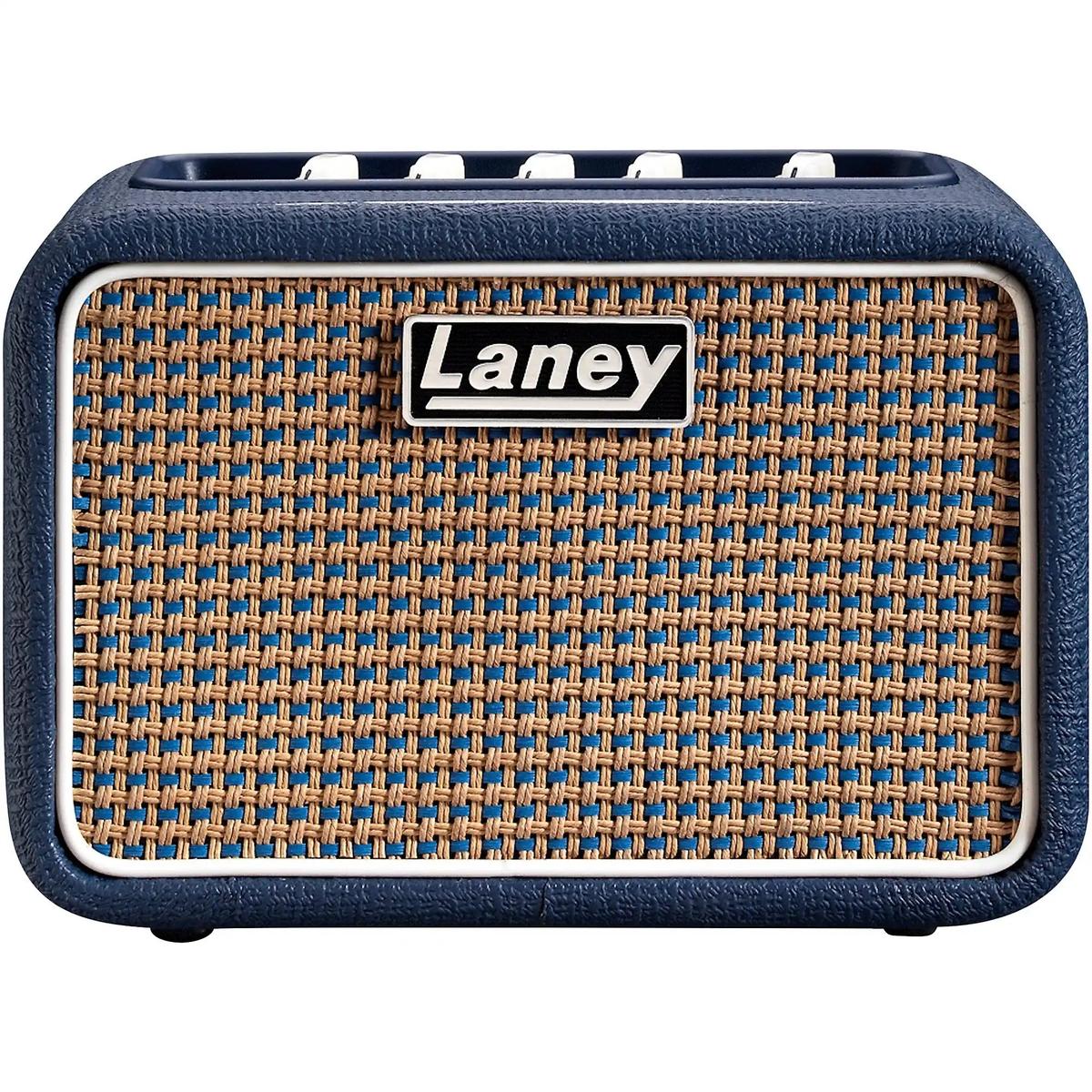 Laney Mini-STB-Lion Lionheart amp front three-quarter view showing the Laney badge and grille