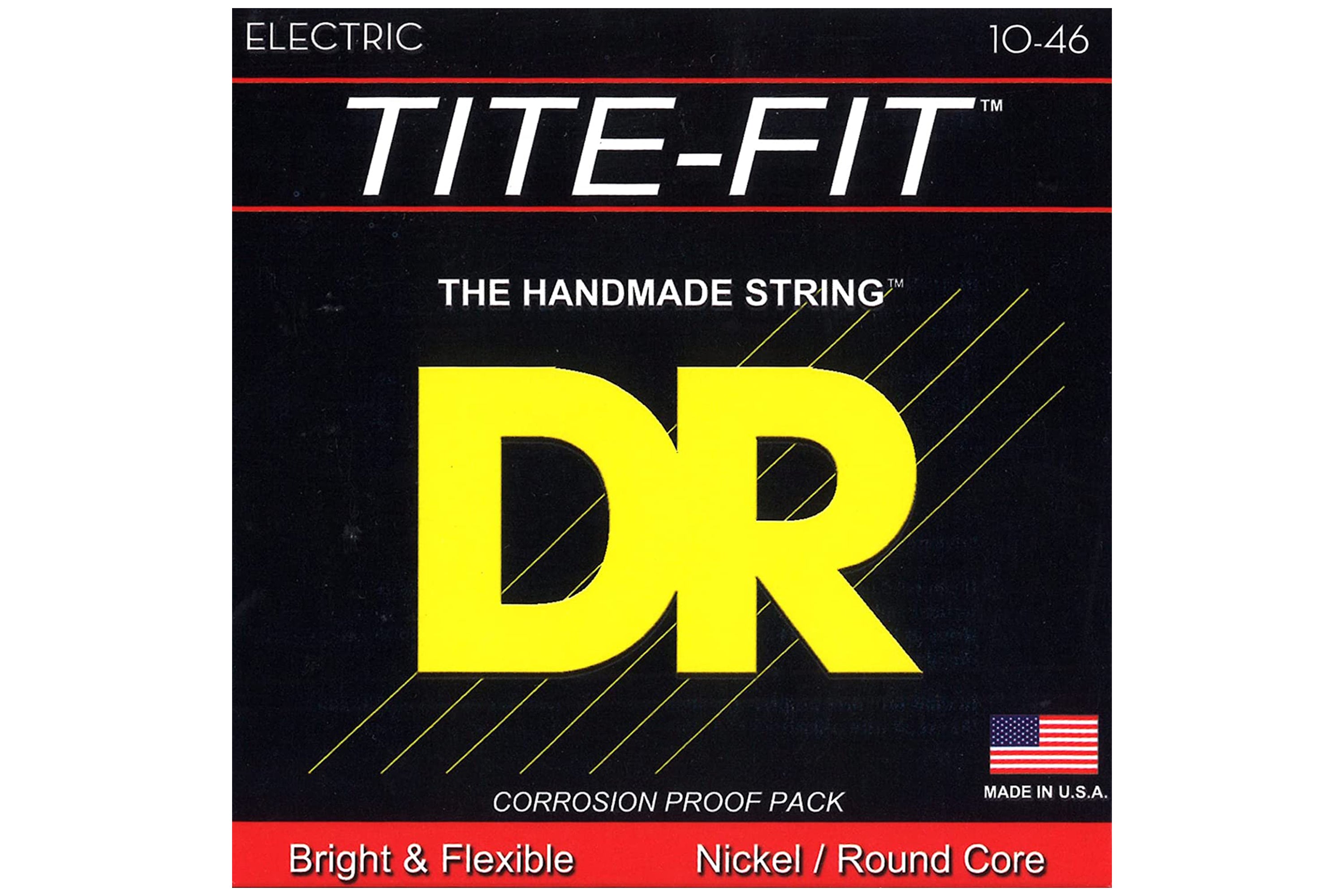DR Strings MT-10 Tite Fit Electric Round Core 10-46 Guitar Strings