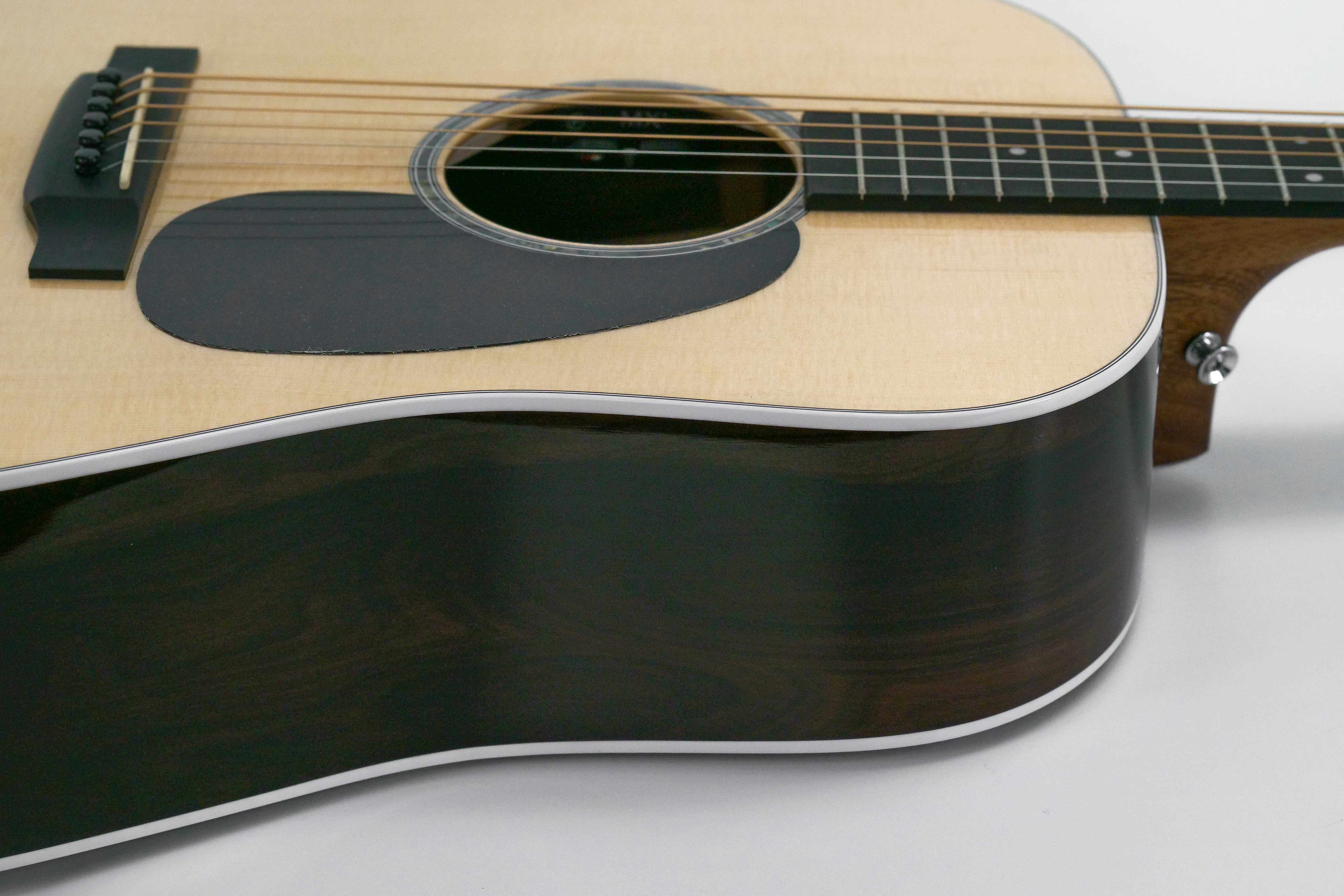 Solid Wood Acoustic Electric Guitar