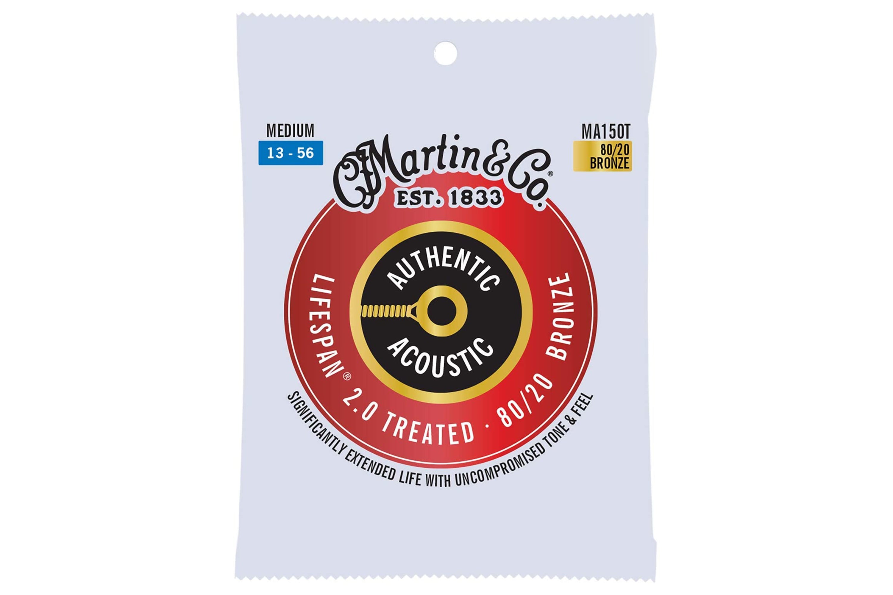 Front of MA150T Martin Guitar Strings