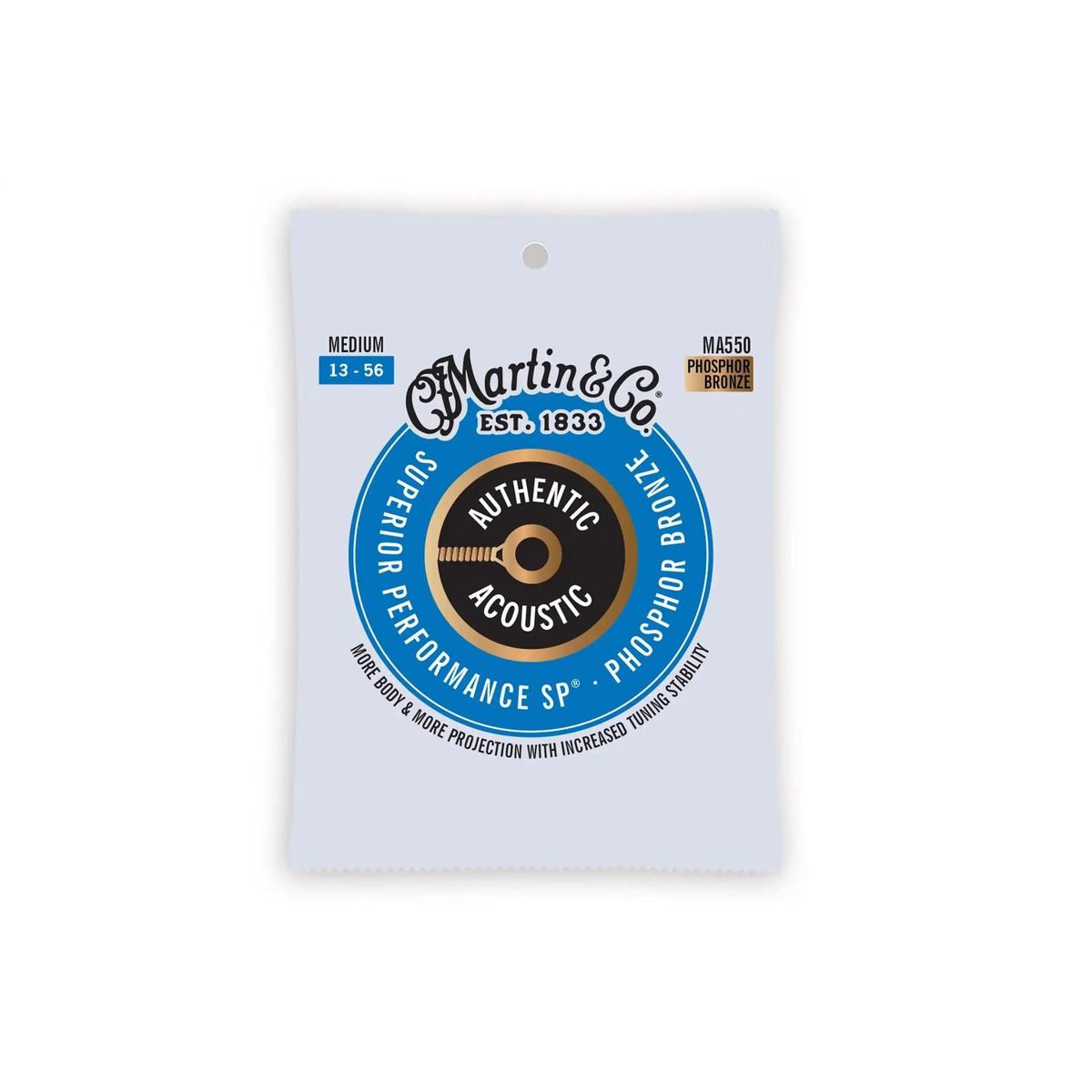 Martin-MA550-Acoustic-Guitar-Strings-front | Terry Carter Music Store