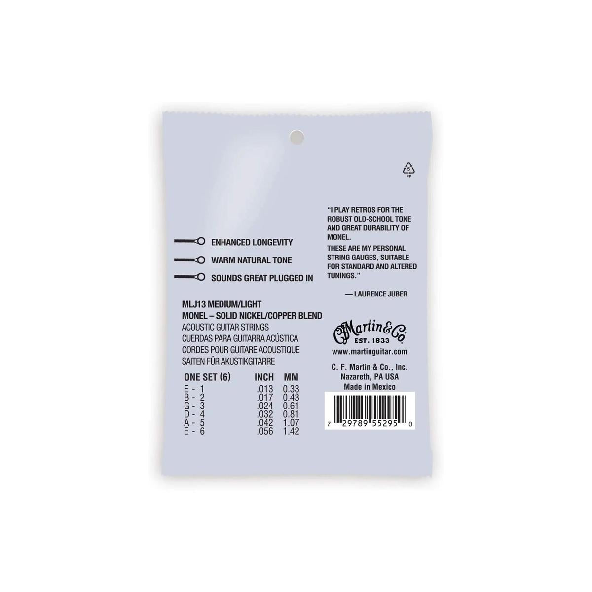Martin-MLJ13-Guitar-Strings-back_23cc2240-cc73-440c-b578-7a32162c5da9 | Terry Carter Music Store