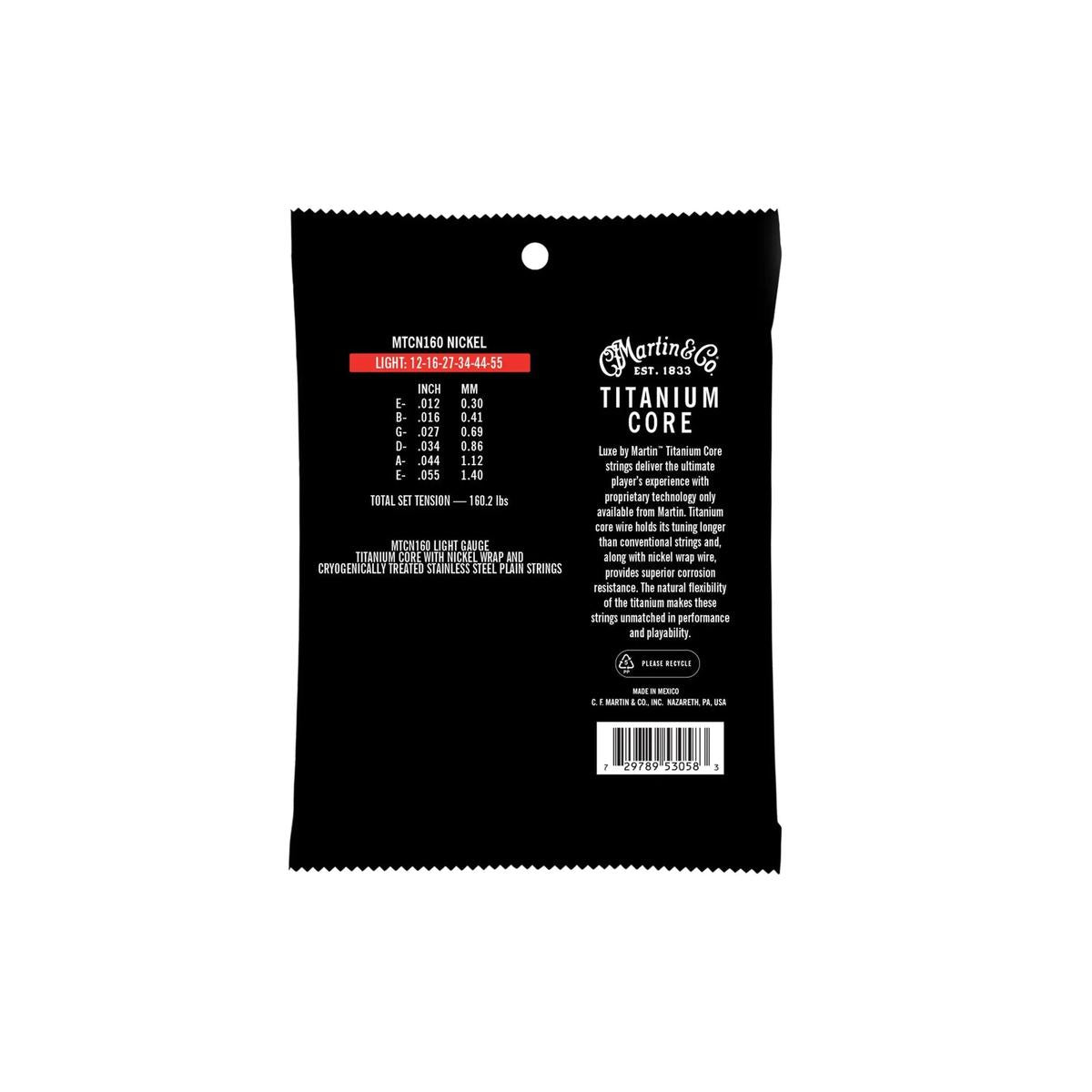 Martin-MTCN160-Guitar-Strings-back | Terry Carter Music Store