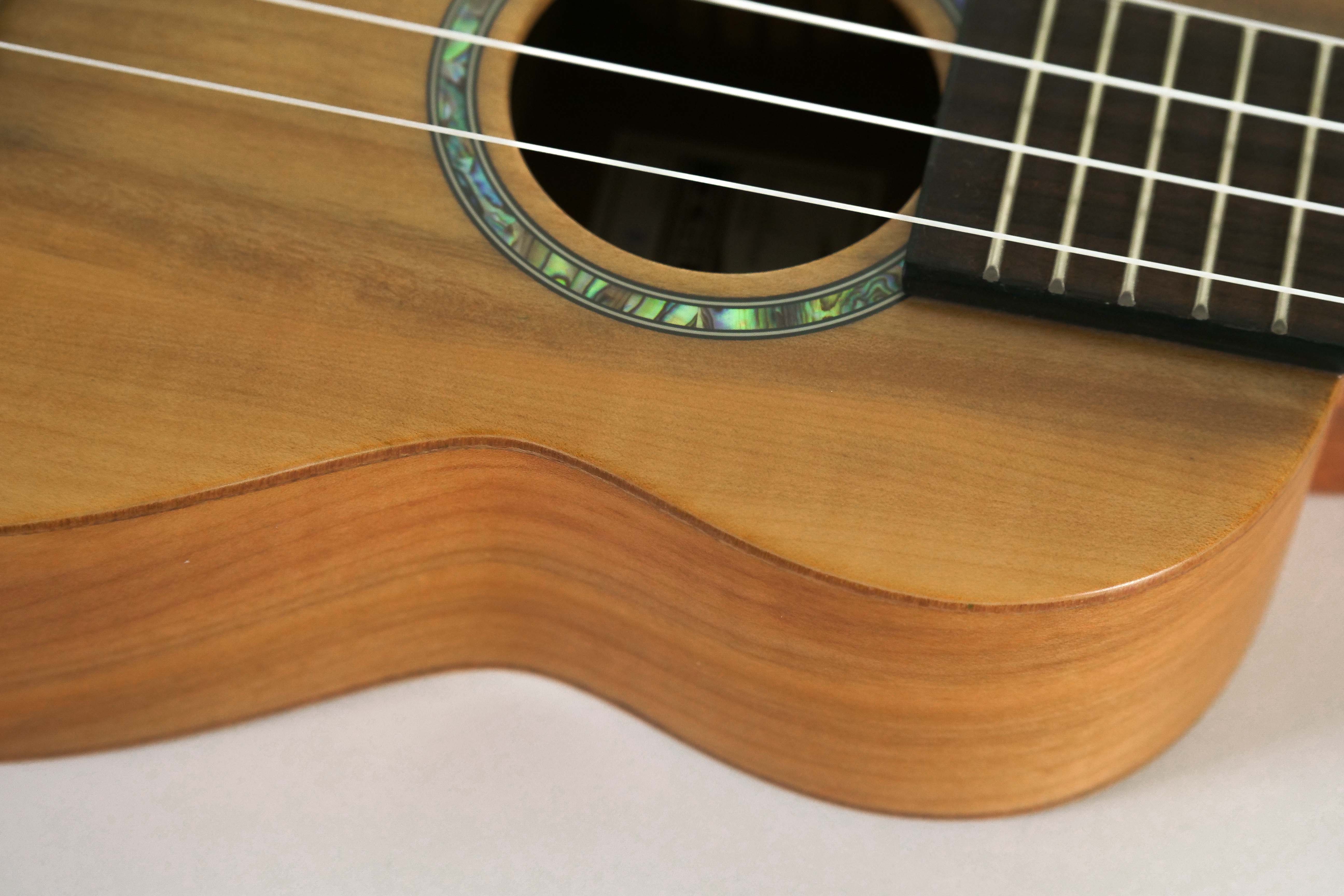 Islander MAS-4 Soprano Ukulele Spalted Maple "Luciano"