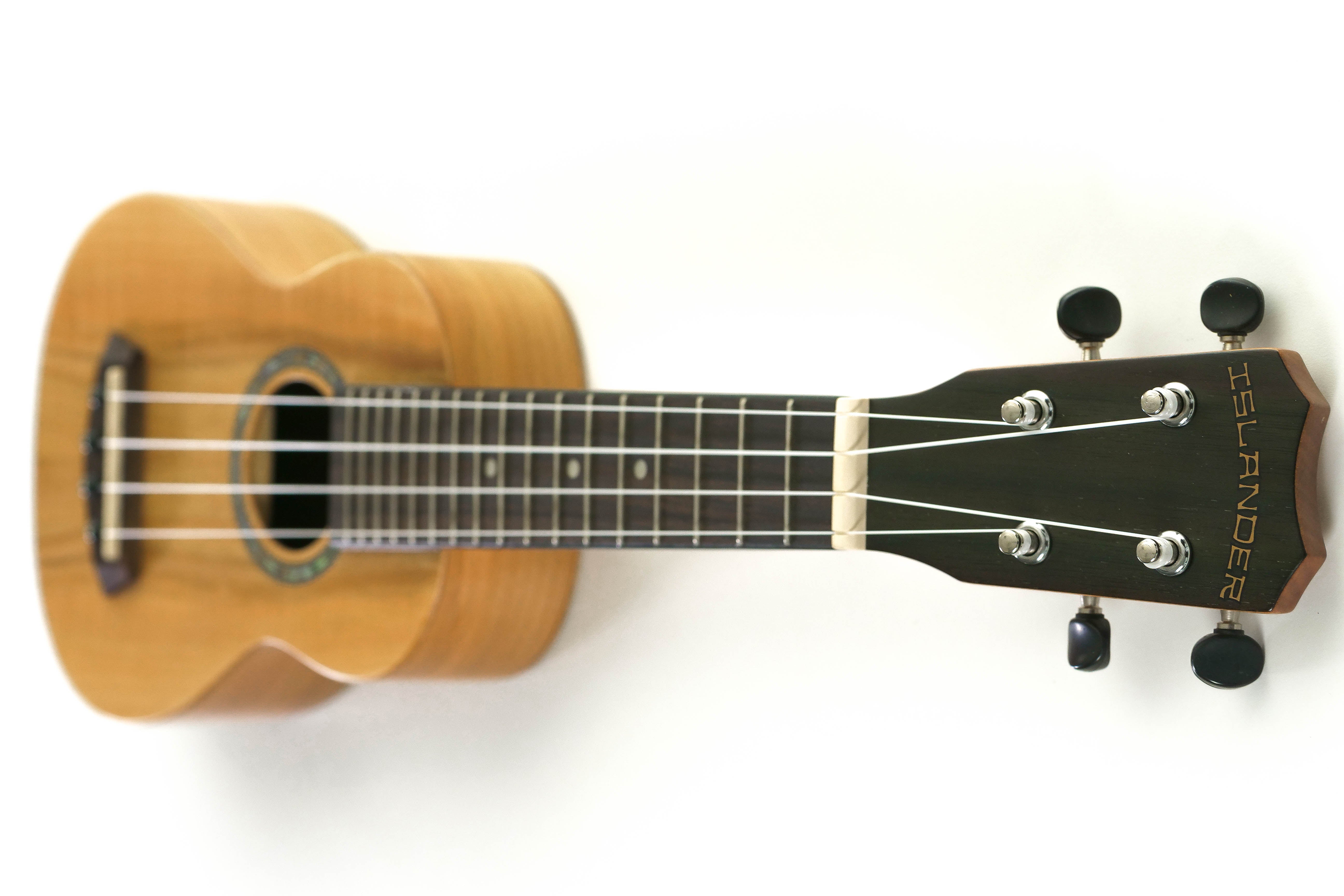 Islander MAS-4 Soprano Ukulele Spalted Maple "Luciano"