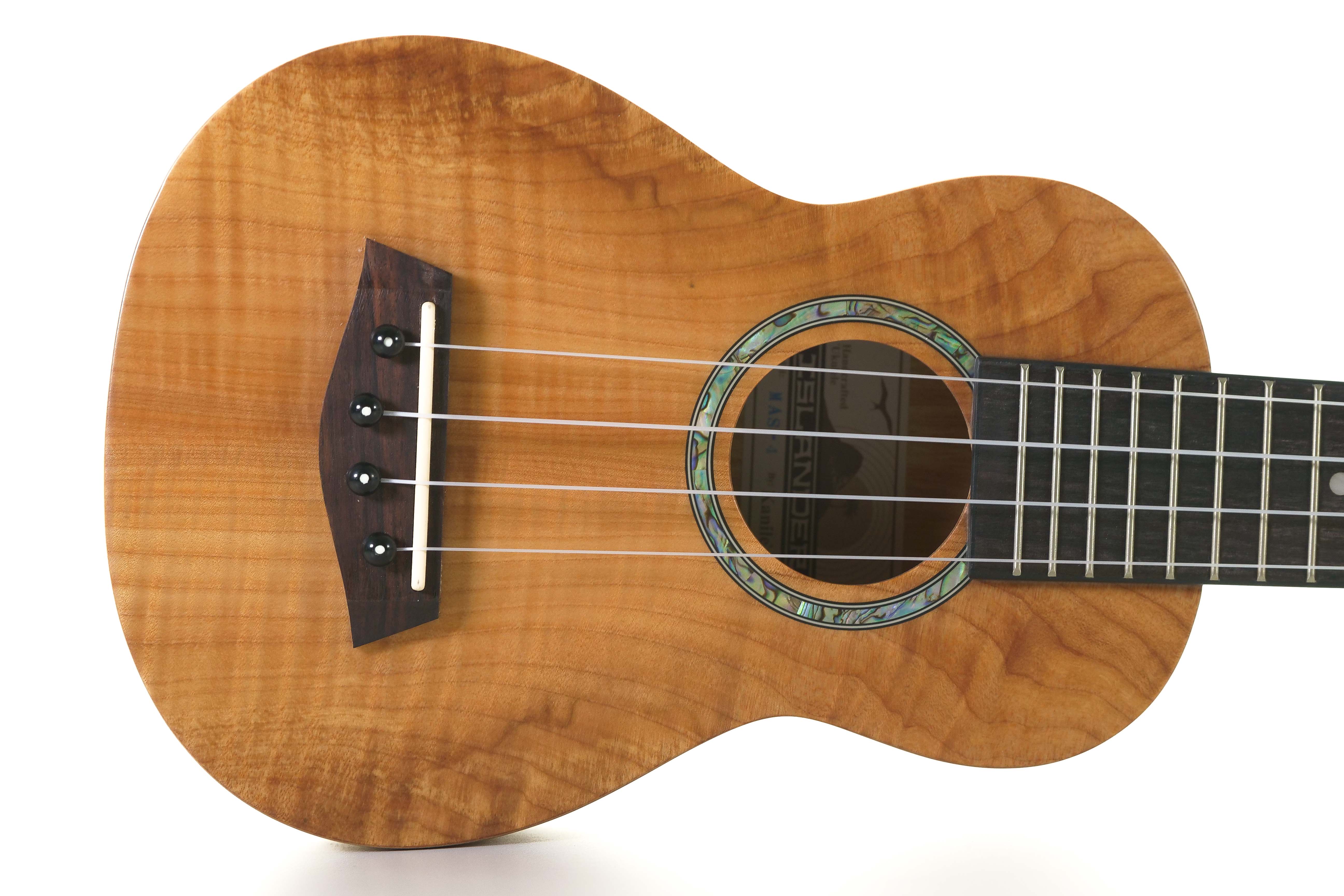 Islander MAS-4 Soprano Ukulele Spalted Maple 