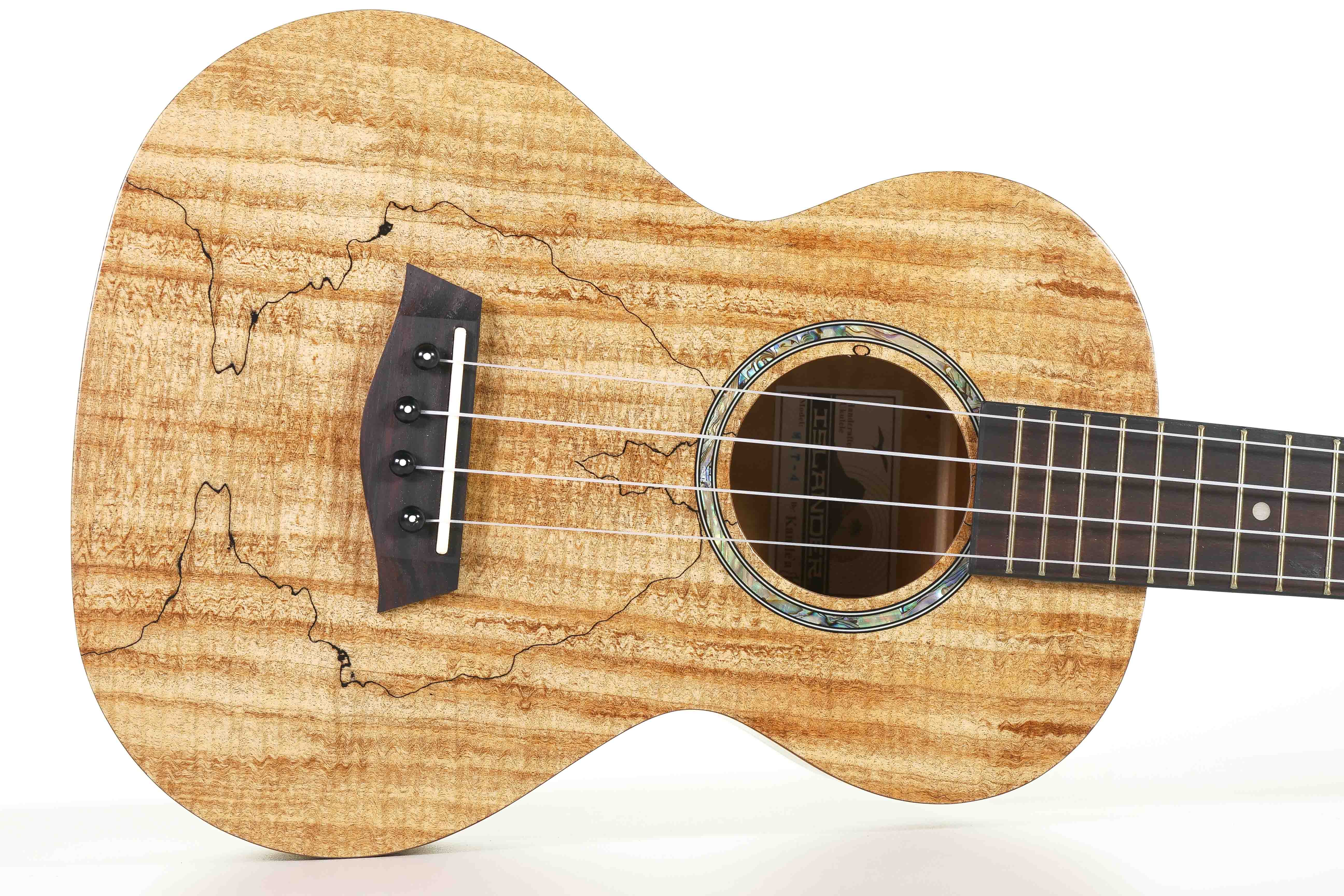 Islander MAT-4 Tenor Ukulele Spalted Maple "ROGERIO"