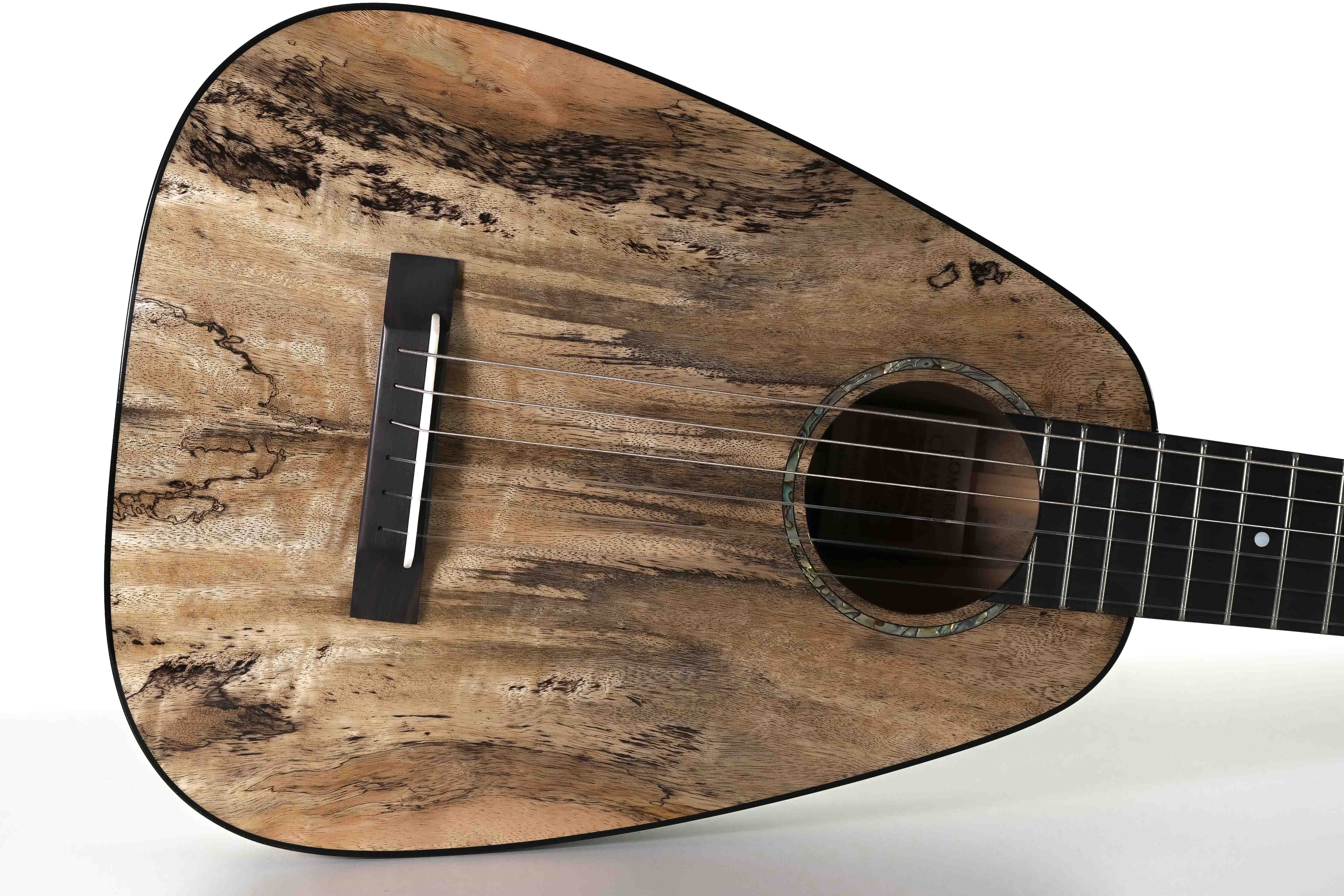 Romero Creations RC-DHo6-MG Daniel Ho 6 String Nylon Guitar/Guilele Spalted Mango "ROSELY" Tuned E to E