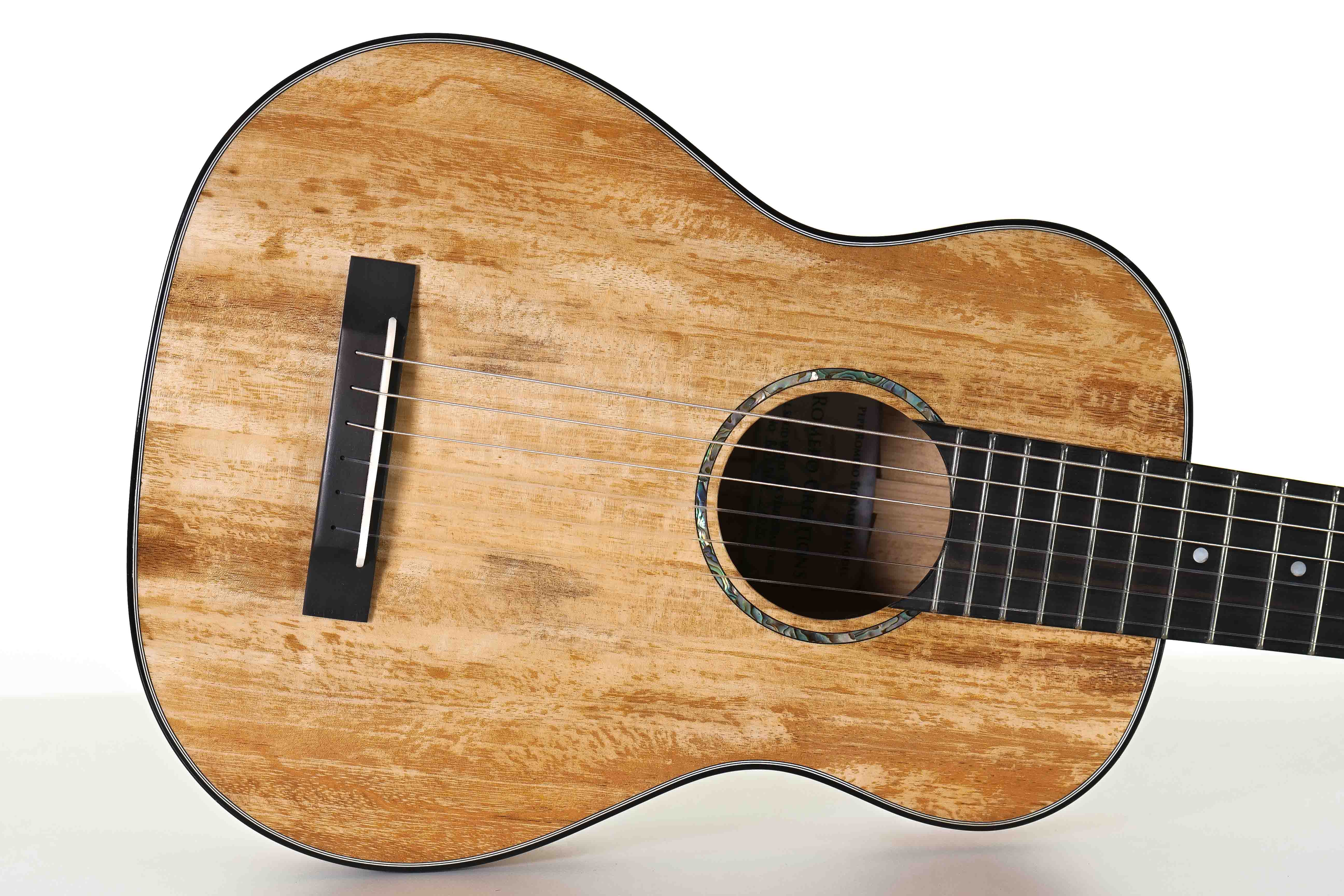 Romero Creations RC B6 MG 6 String Baritone Spalted Mango Guitar Nylon Terry Carter Music Store