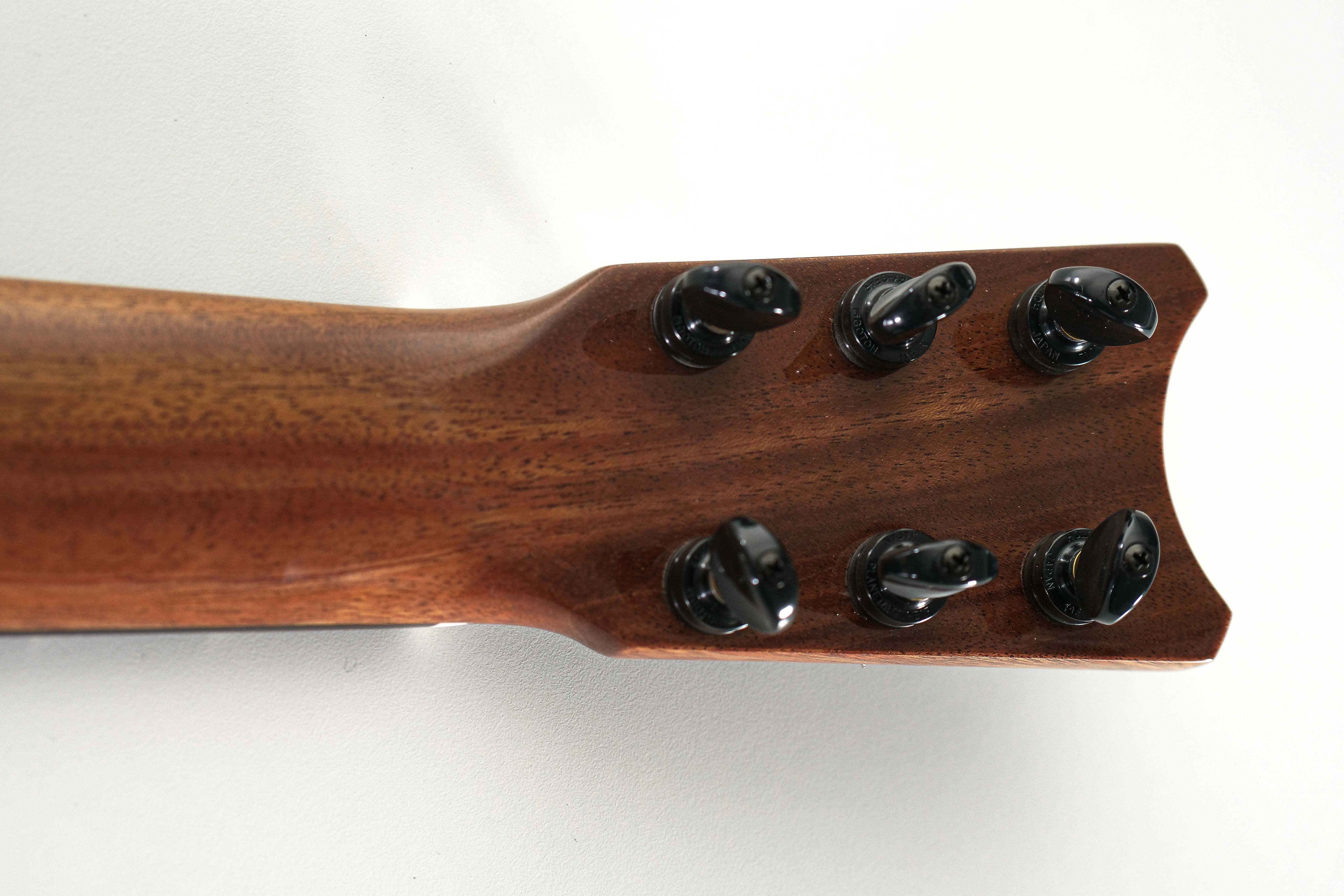 Romero Creations RC-B6-MG 6 String Baritone Spalted Mango Guitar Nylon String "VEROE" E to E Tuning