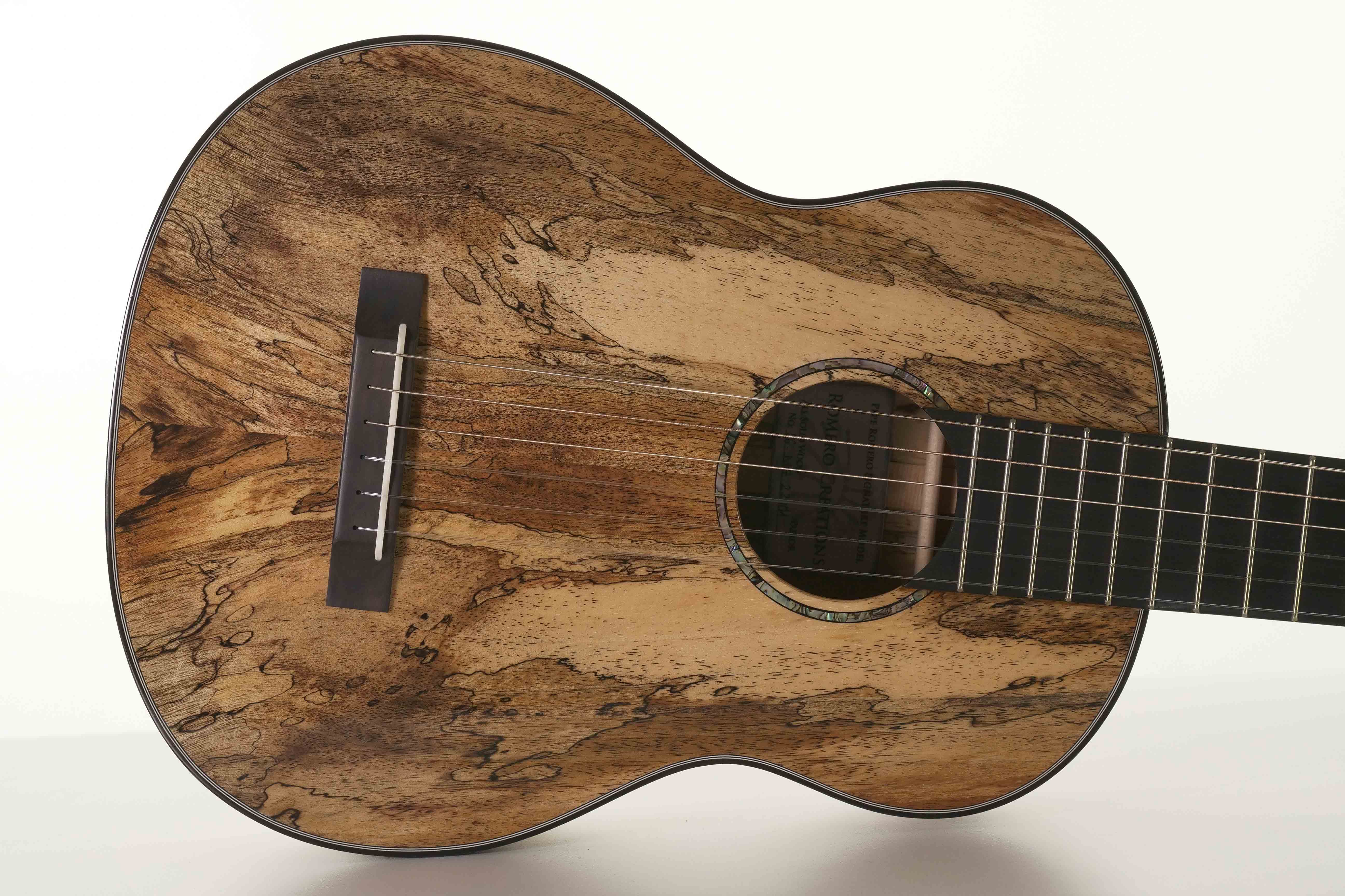 Romero Creations RC-P6-MG Parlor Guitar Spalted Mango "VERO" LIMITED EDITION