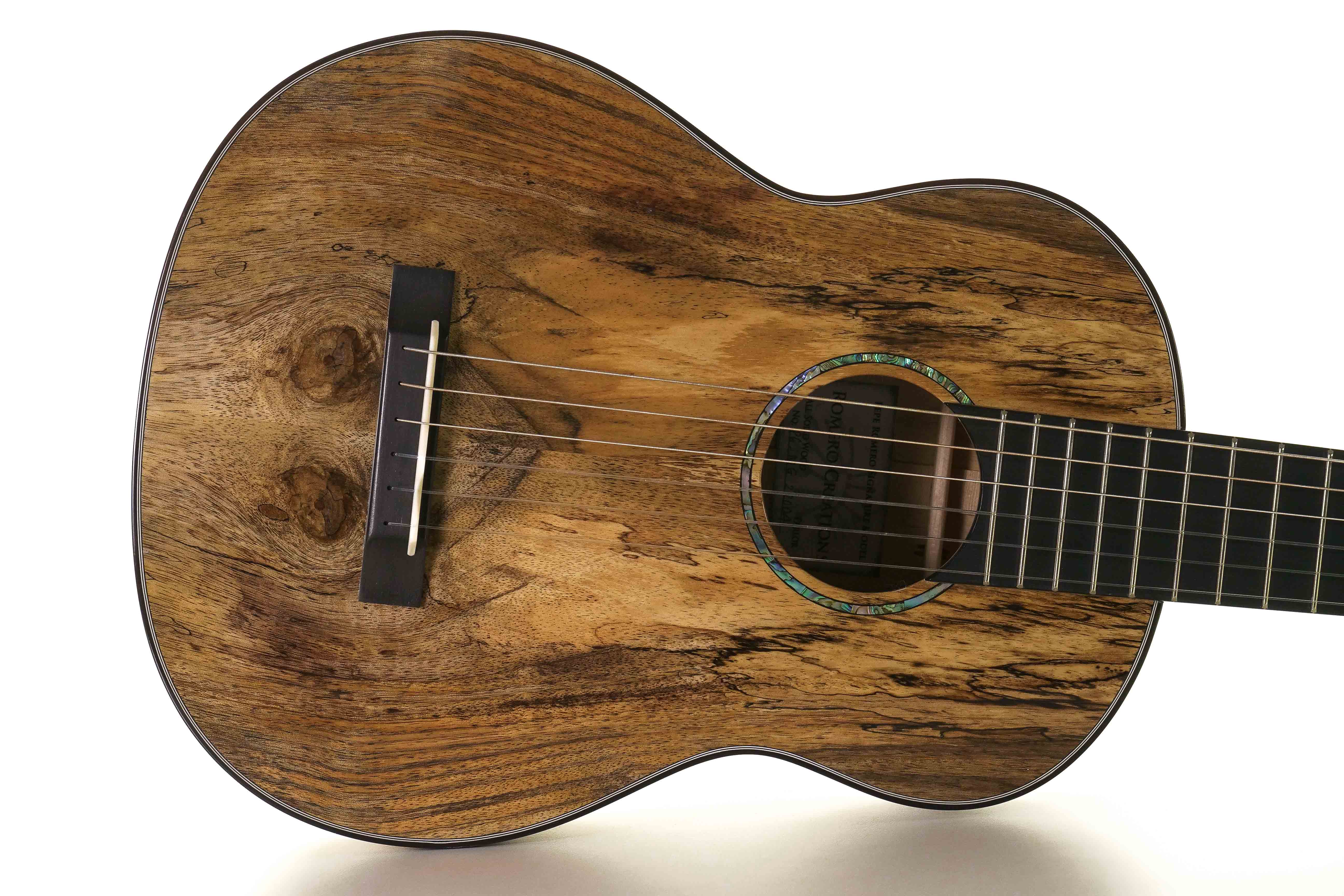 Romero Creations RC-P6-MG Parlor Guitar Spalted Mango "CELIA" LIMITED EDITION