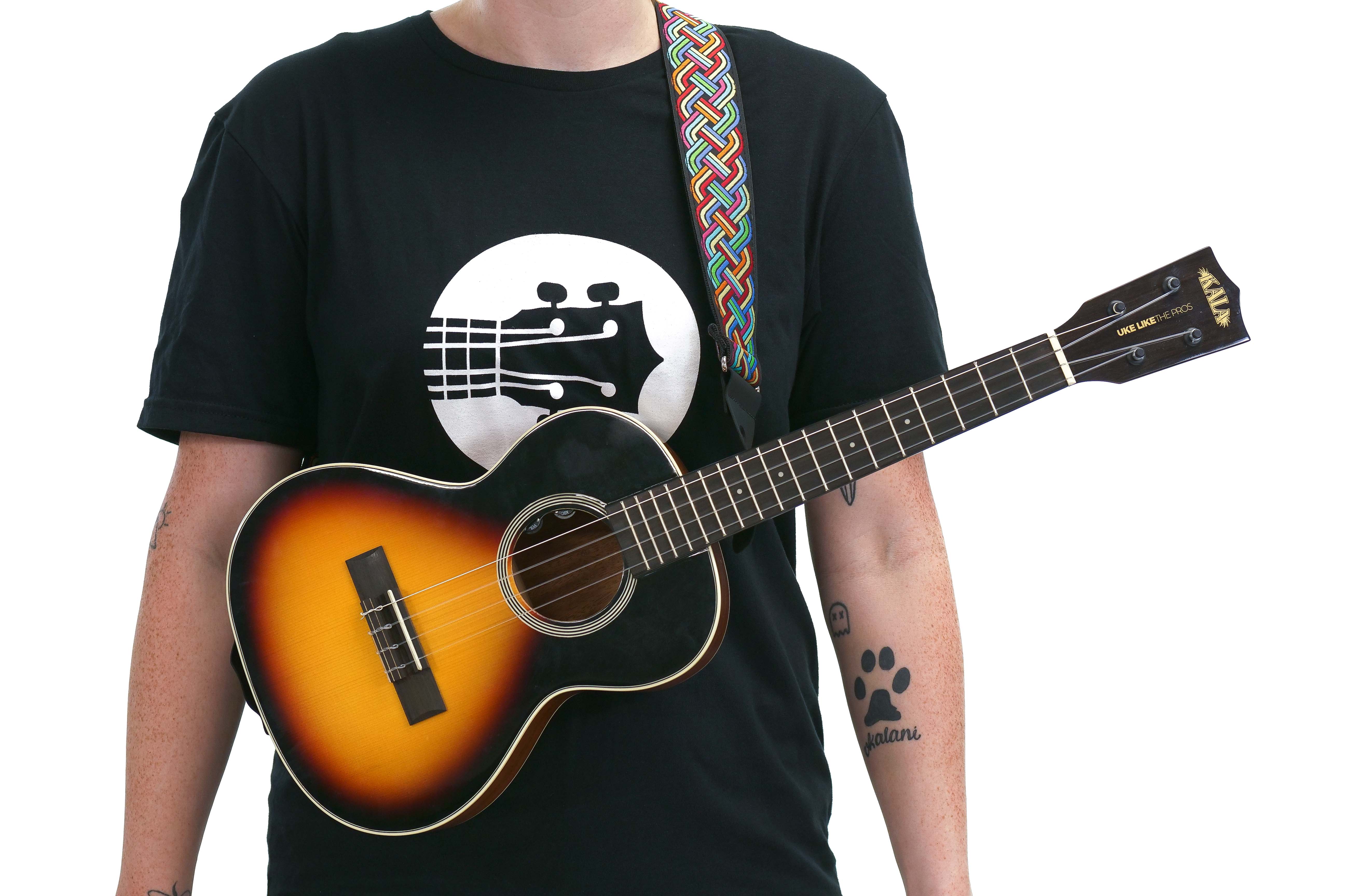 Terry Carter Music Store 2 Inch Deluxe Jacquard Guitar and Ukulele Str -  Terry Carter Music Store