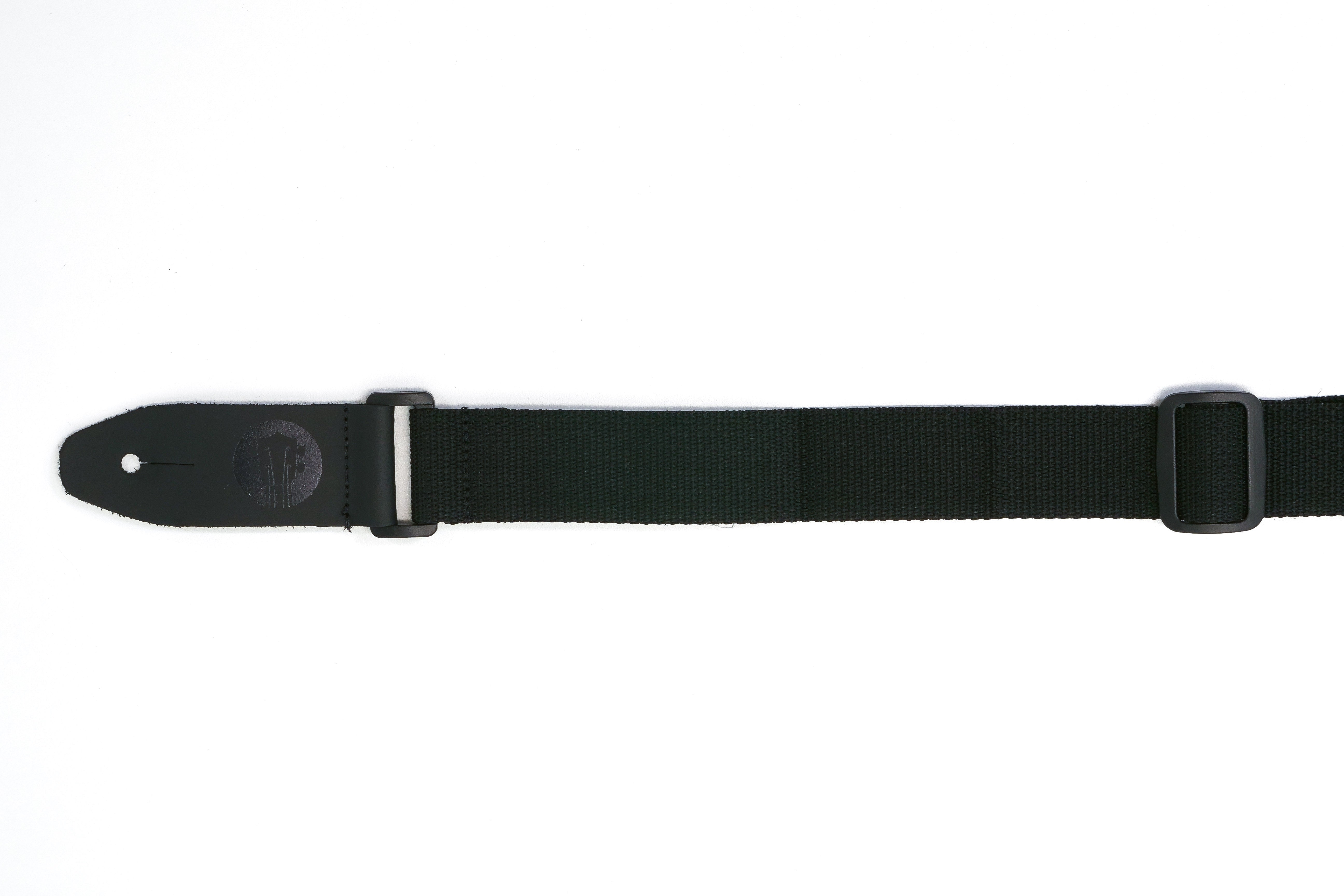 Terry Carter Music Store 1.5 Inch Poly Ukulele and Guitar Strap - BLACK