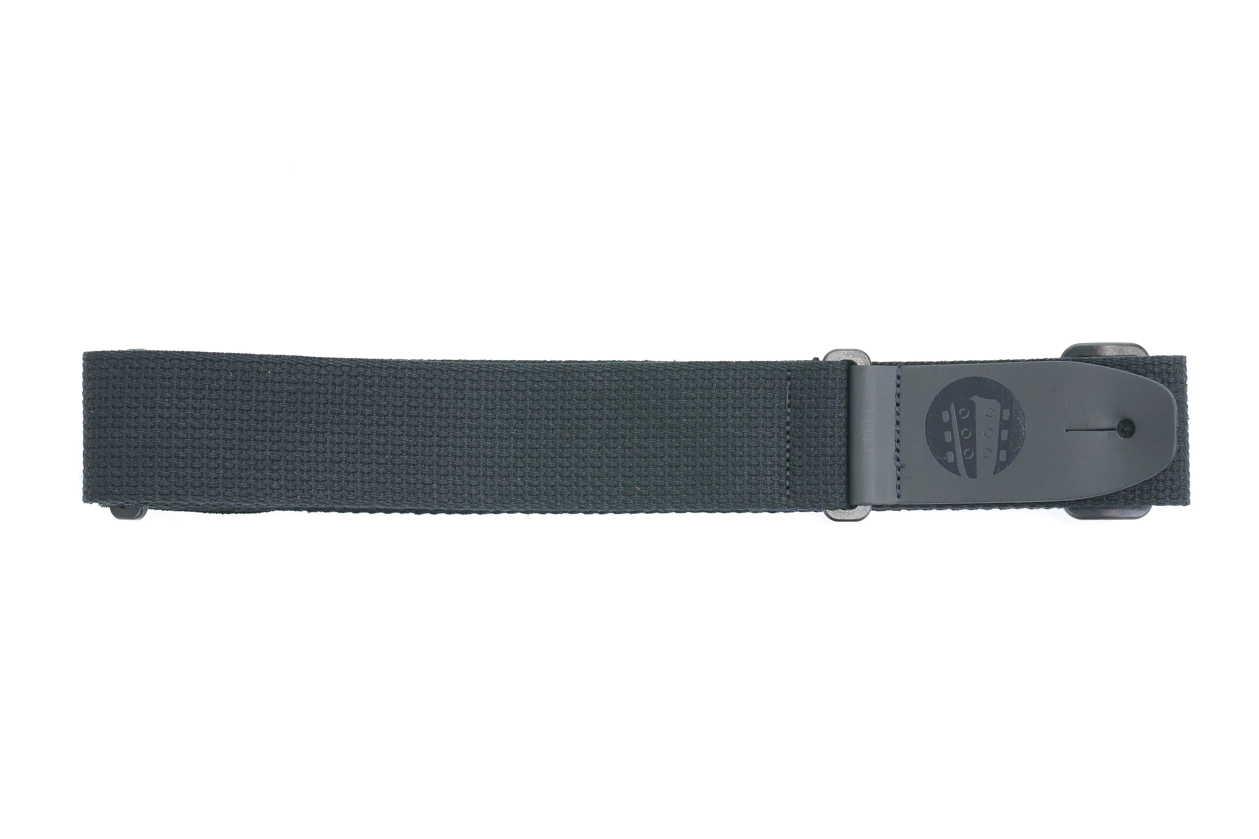 Terry Carter Music Store 2 Inch Woven Cotton Guitar Strap - BLACK