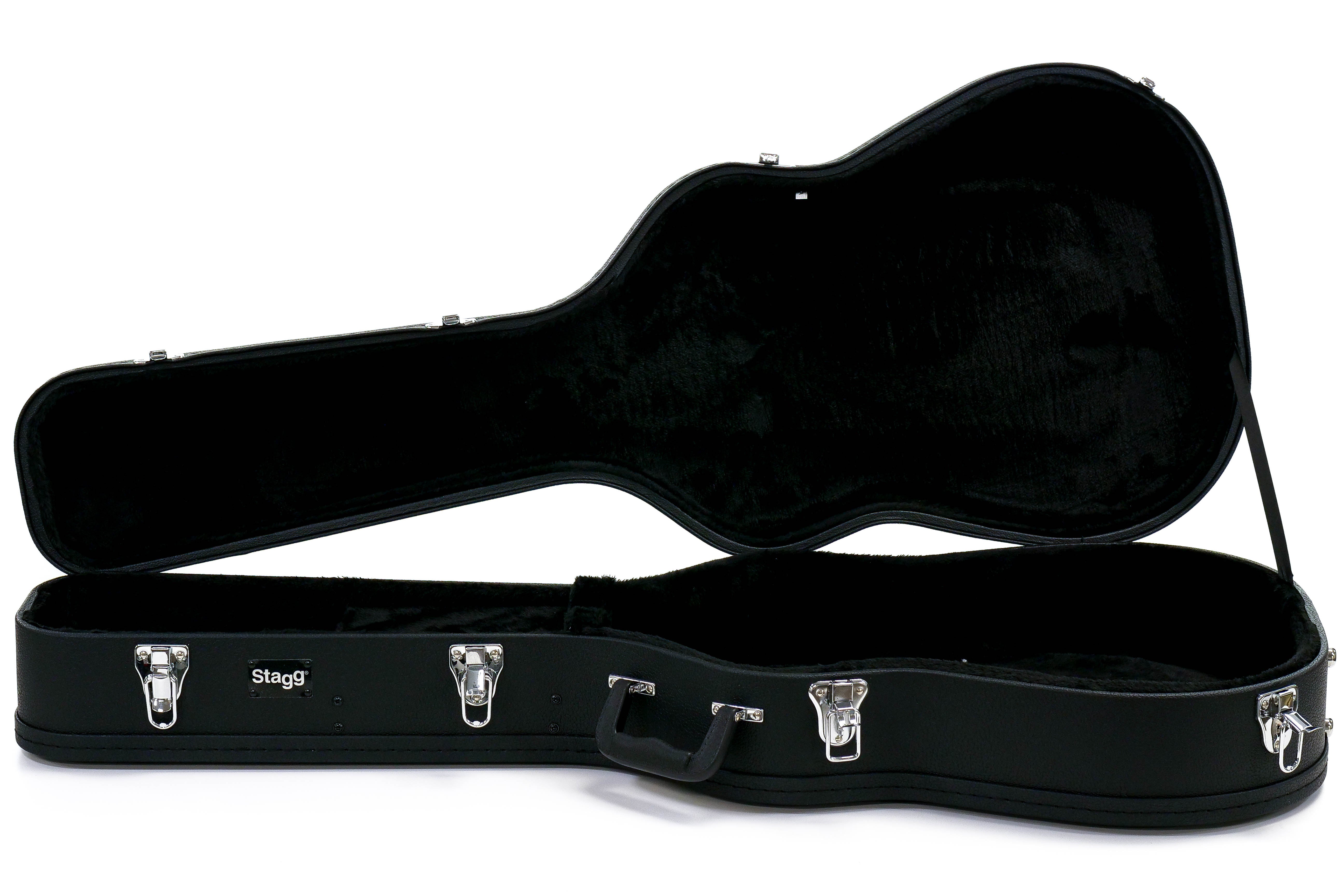 Stagg GCA-C-BK Classical Guitar Hardshell Case - Black - Terry Carter Music  Store