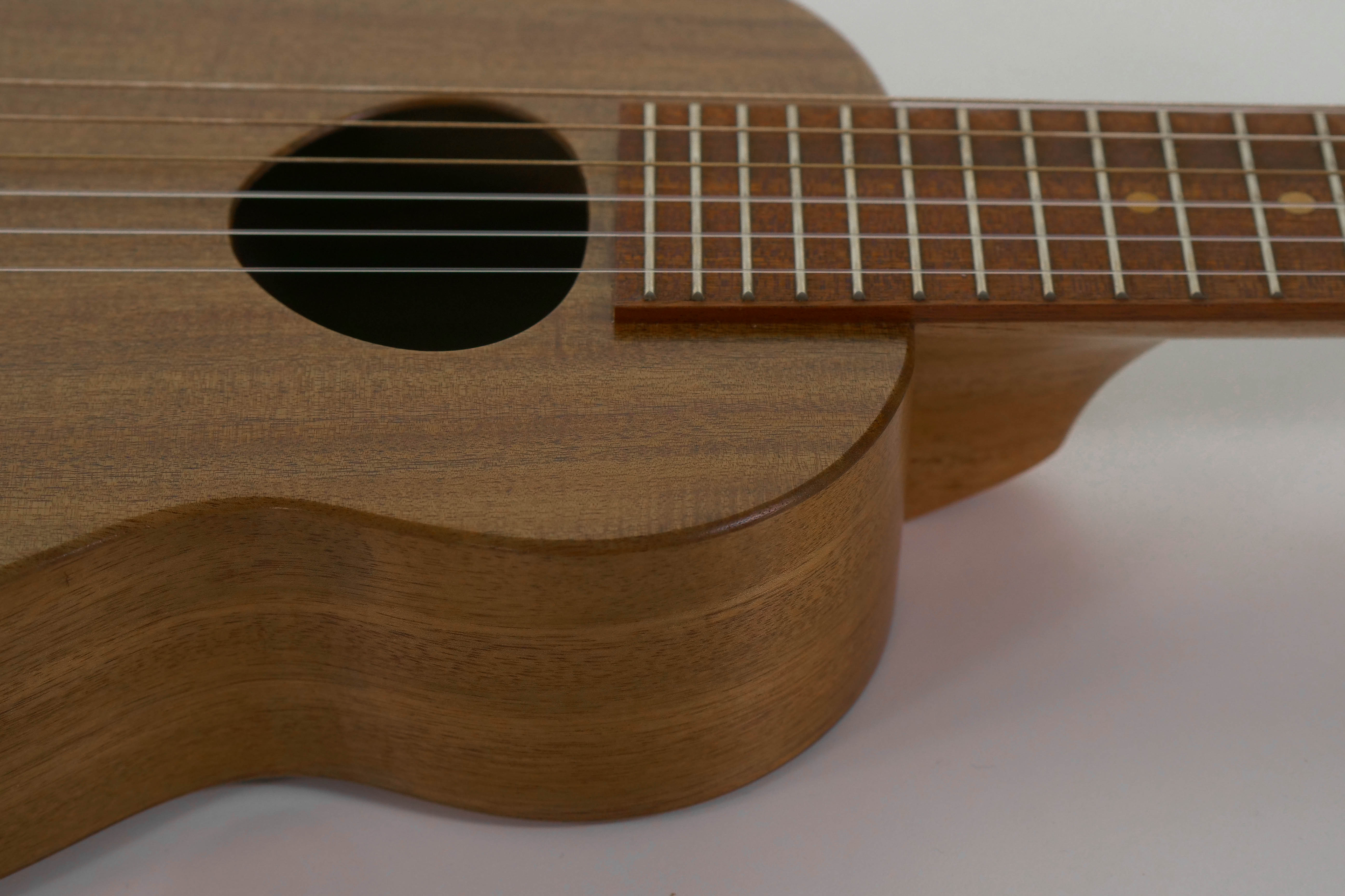 KoAloha KTO-G6 Guitarlele Opio Solid Acacia 6 String "HOKU" A to A Tuning