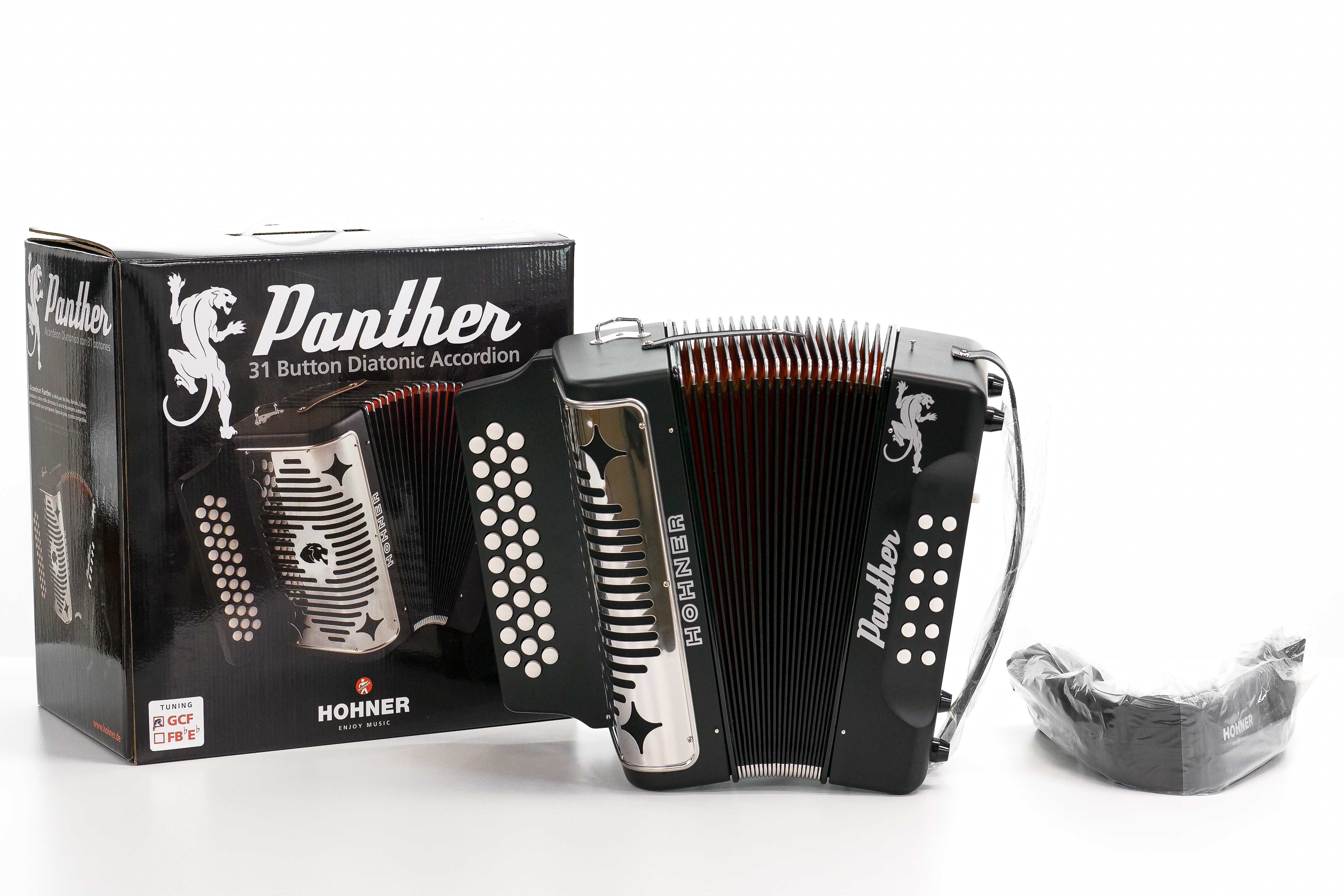 Hohner HA-3100 Panther Accordion - Terry Carter Music Store