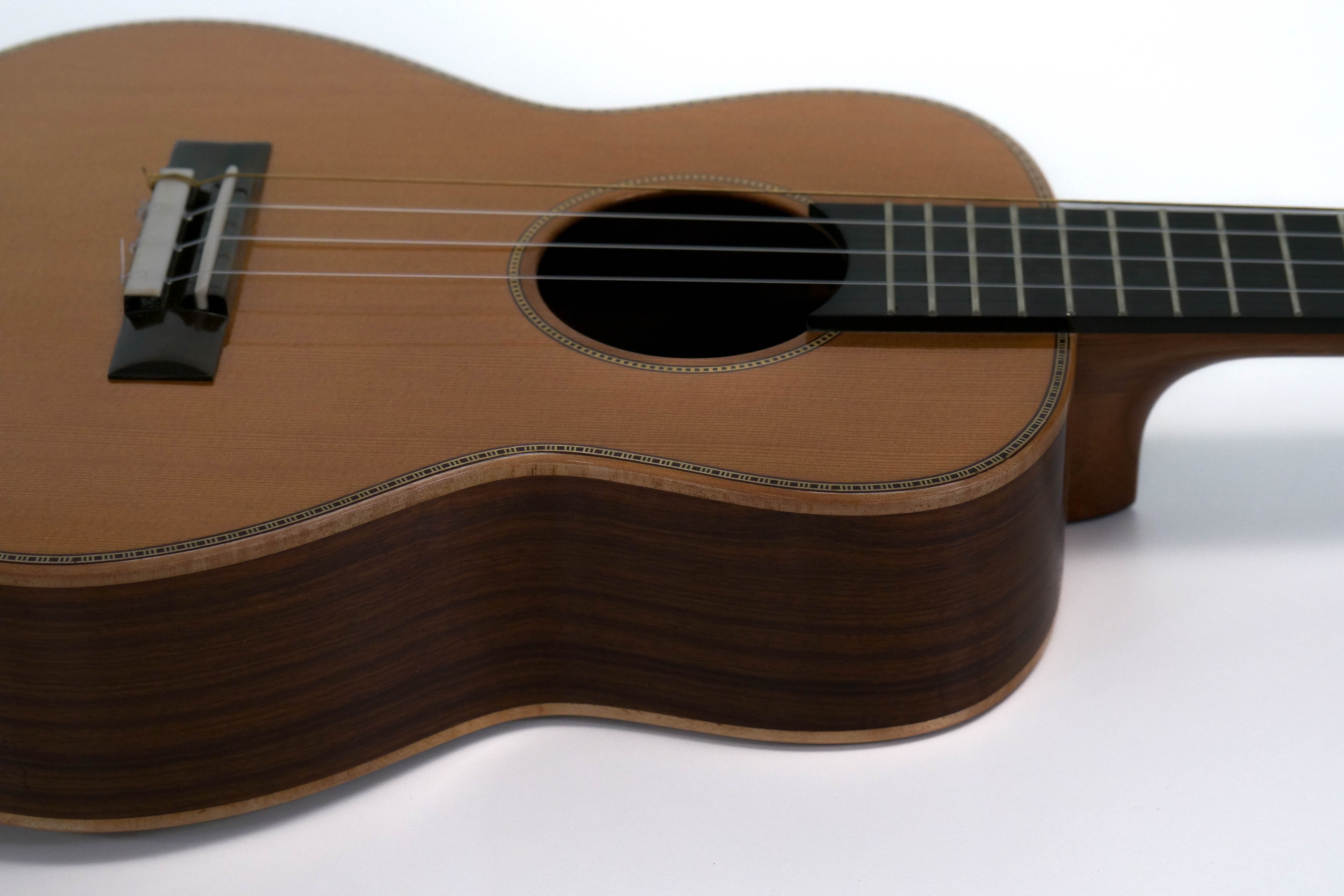 Guitarras Romero Model-T Custom Tenor Ukulele Cedar/Granadillo #75 "ARYA"