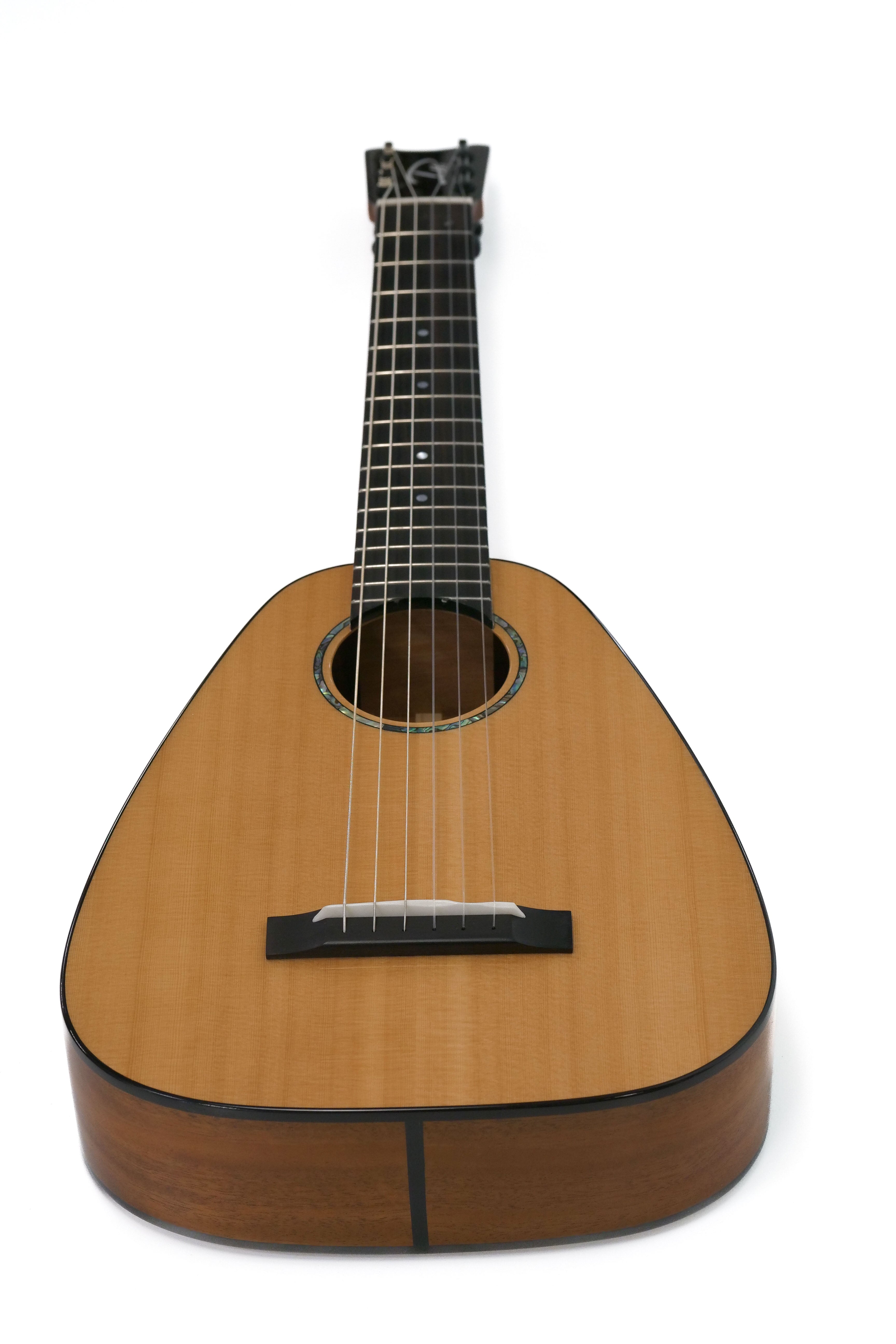 Romero Creations RC-DHo6-SM 6 Nylon String Baritone Guitar/Guilele "FLOR"