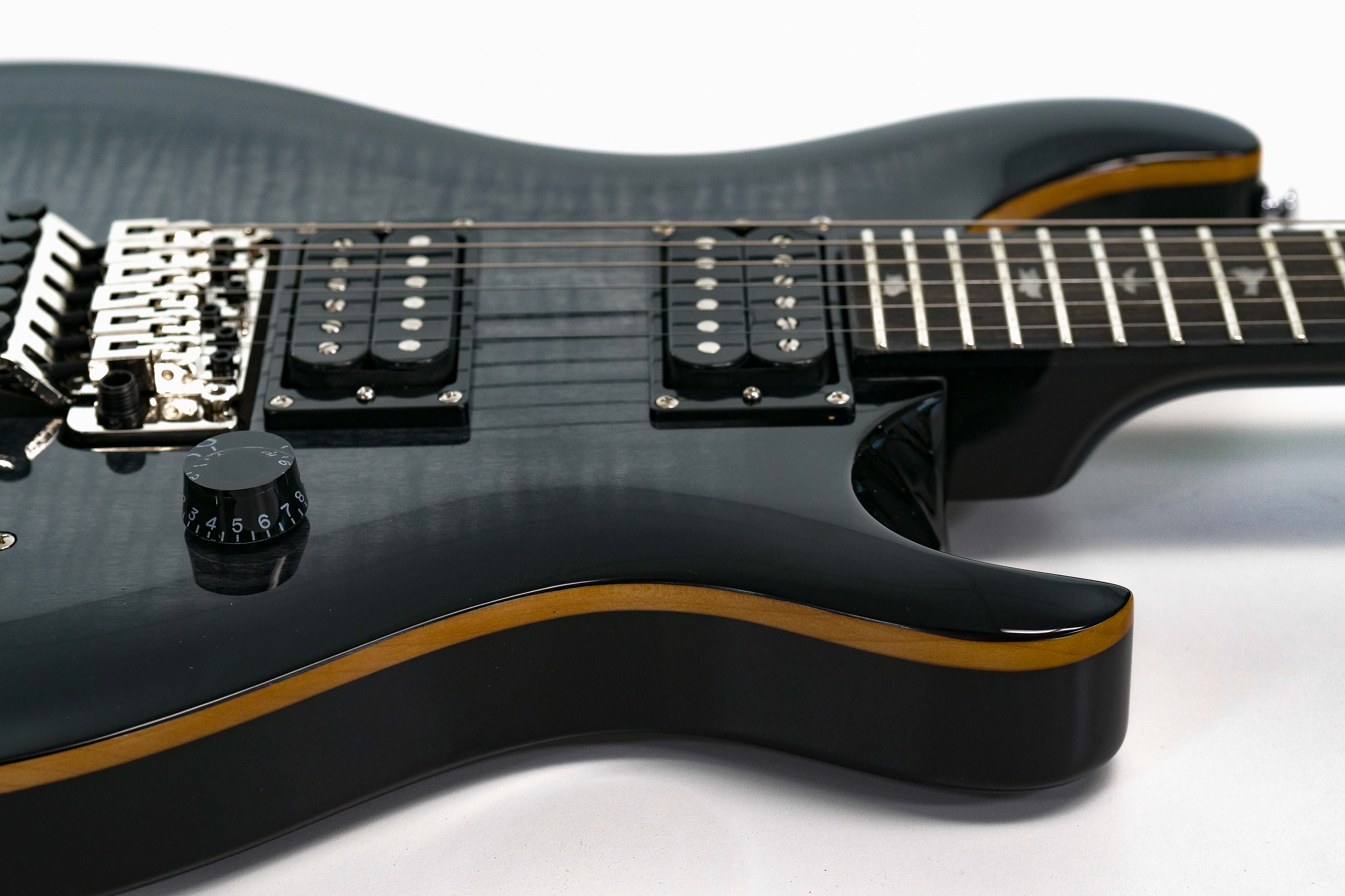 PRS SE Custom 24 "Floyd" Electric Guitar - Charcoal Burst
