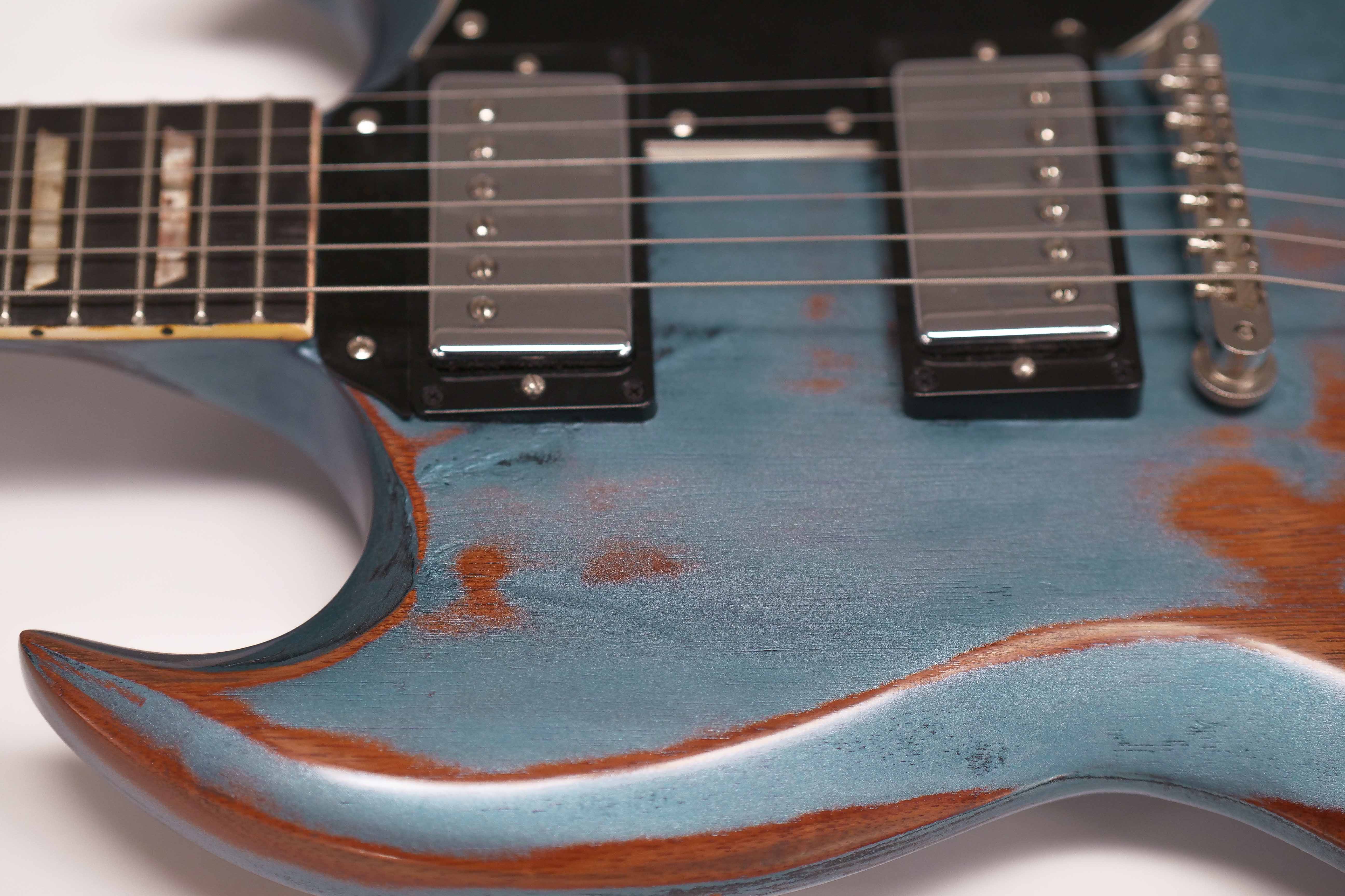 1961 Gibson Les Paul Solid Body Electric Guitar - Custom