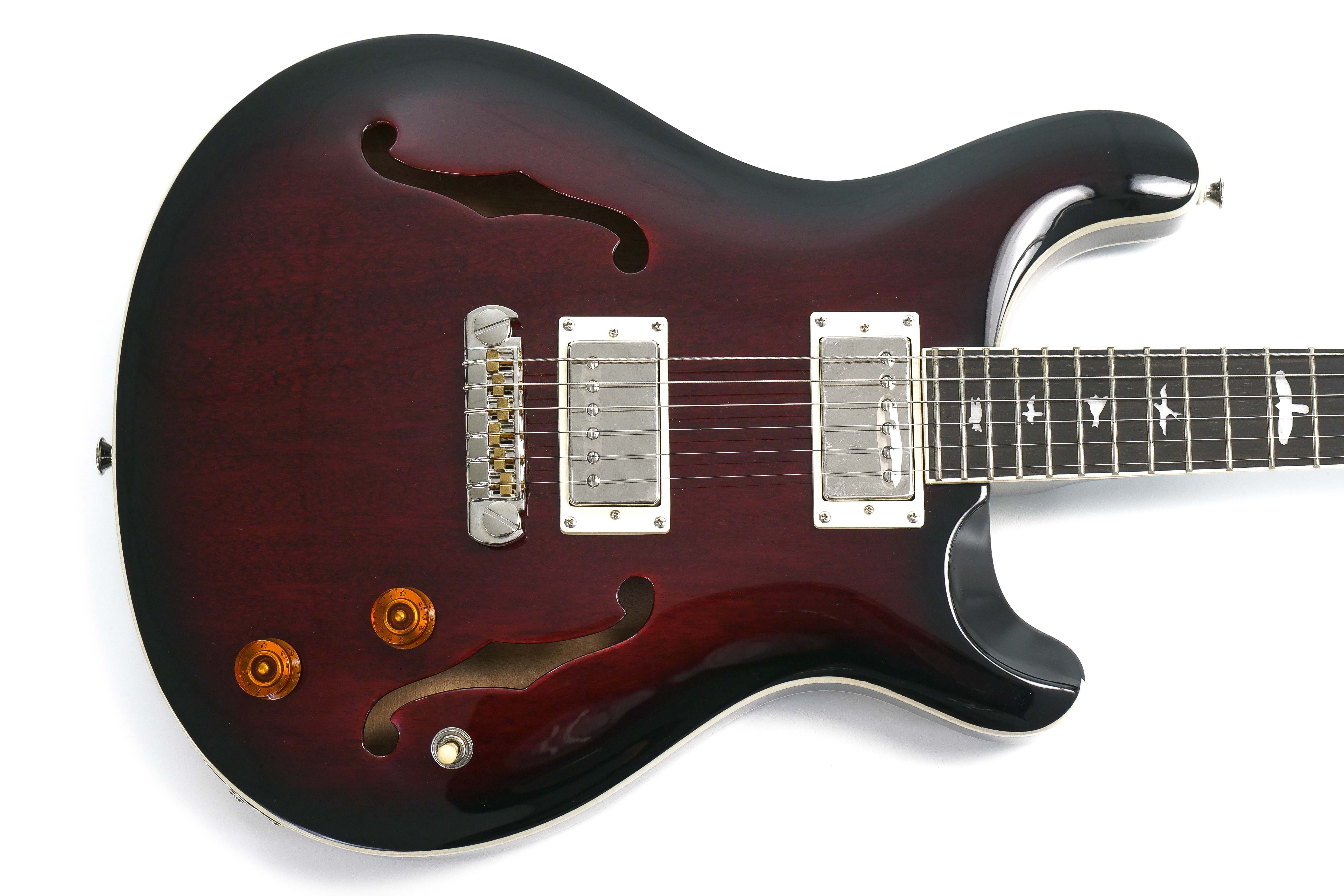 PRS SE Hollowbody Standard Electric Guitar - Fire Red