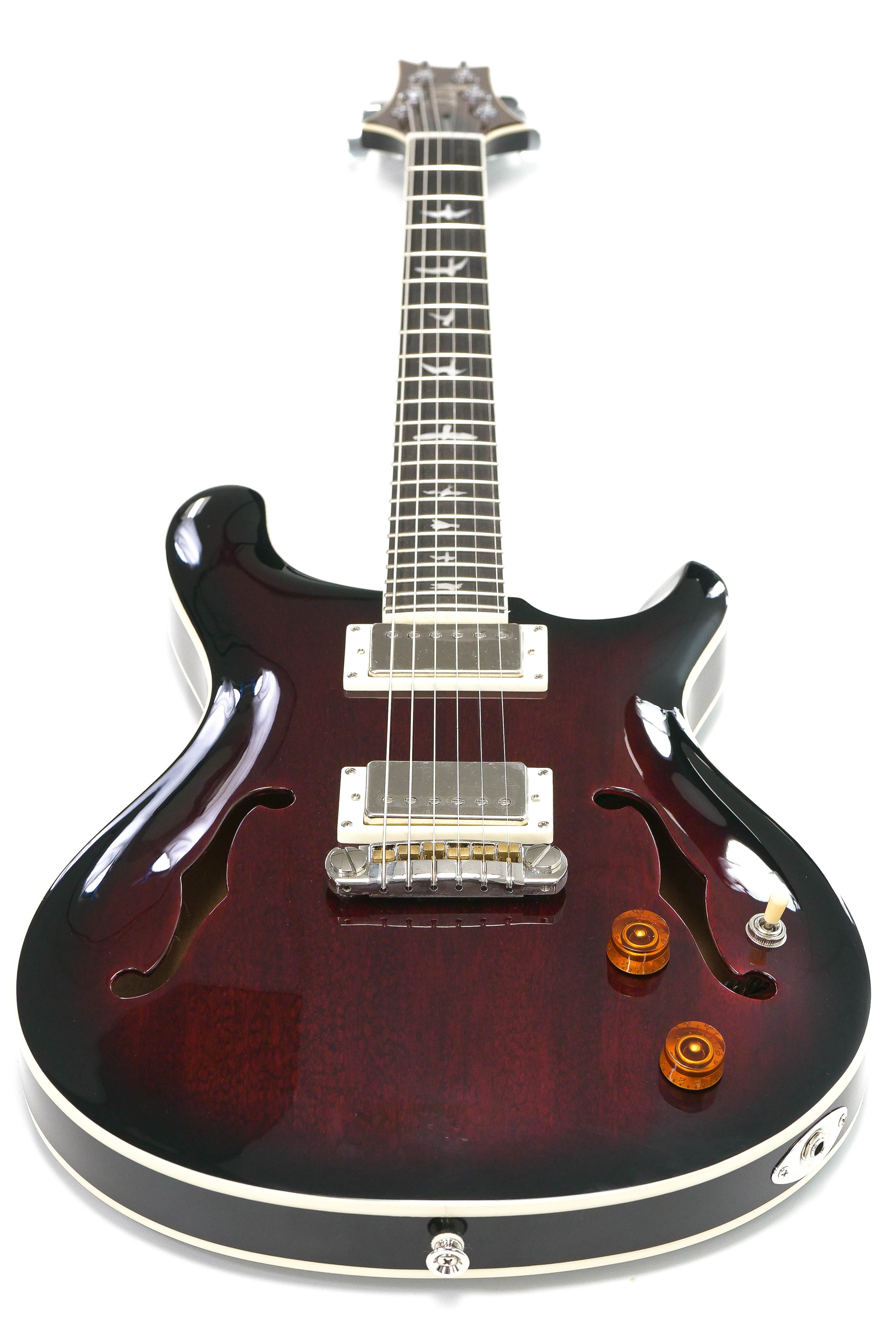 PRS SE Hollowbody Standard Electric Guitar - Fire Red