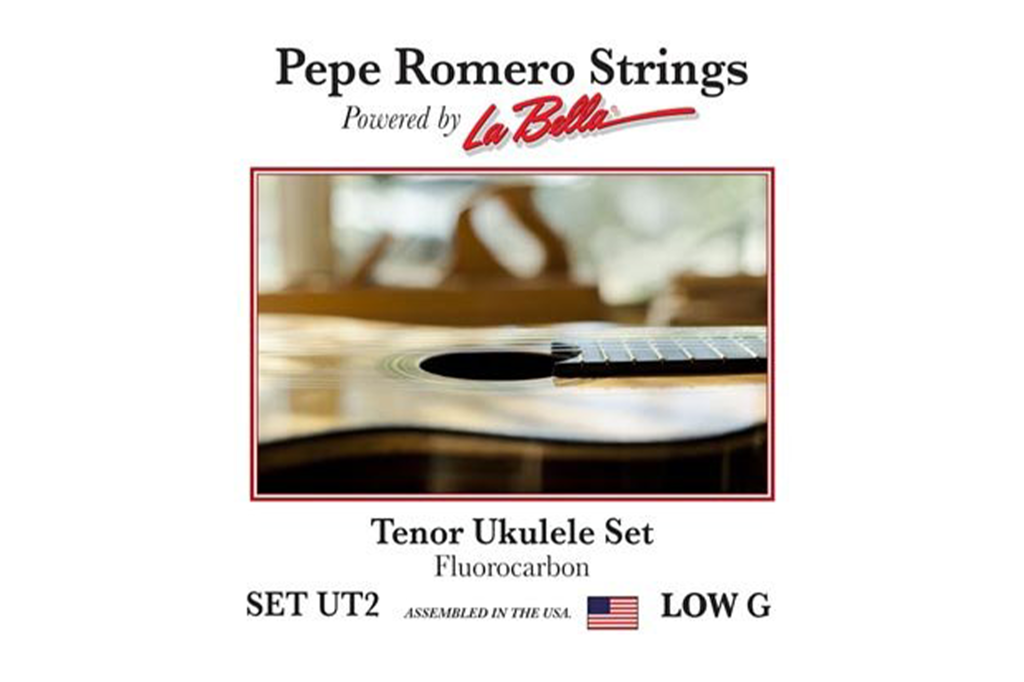 Pepe Romero Strings UT2 Tenor Ukulele Low G Set (GCEA Tuning)