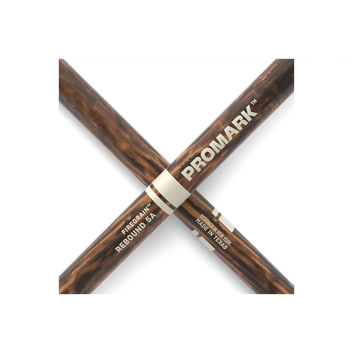 ProMark-Rebound-5A-FireGrain-Hickory-Drumstick-Acorn-Wood-Tippic1 | Terry Carter Music Store