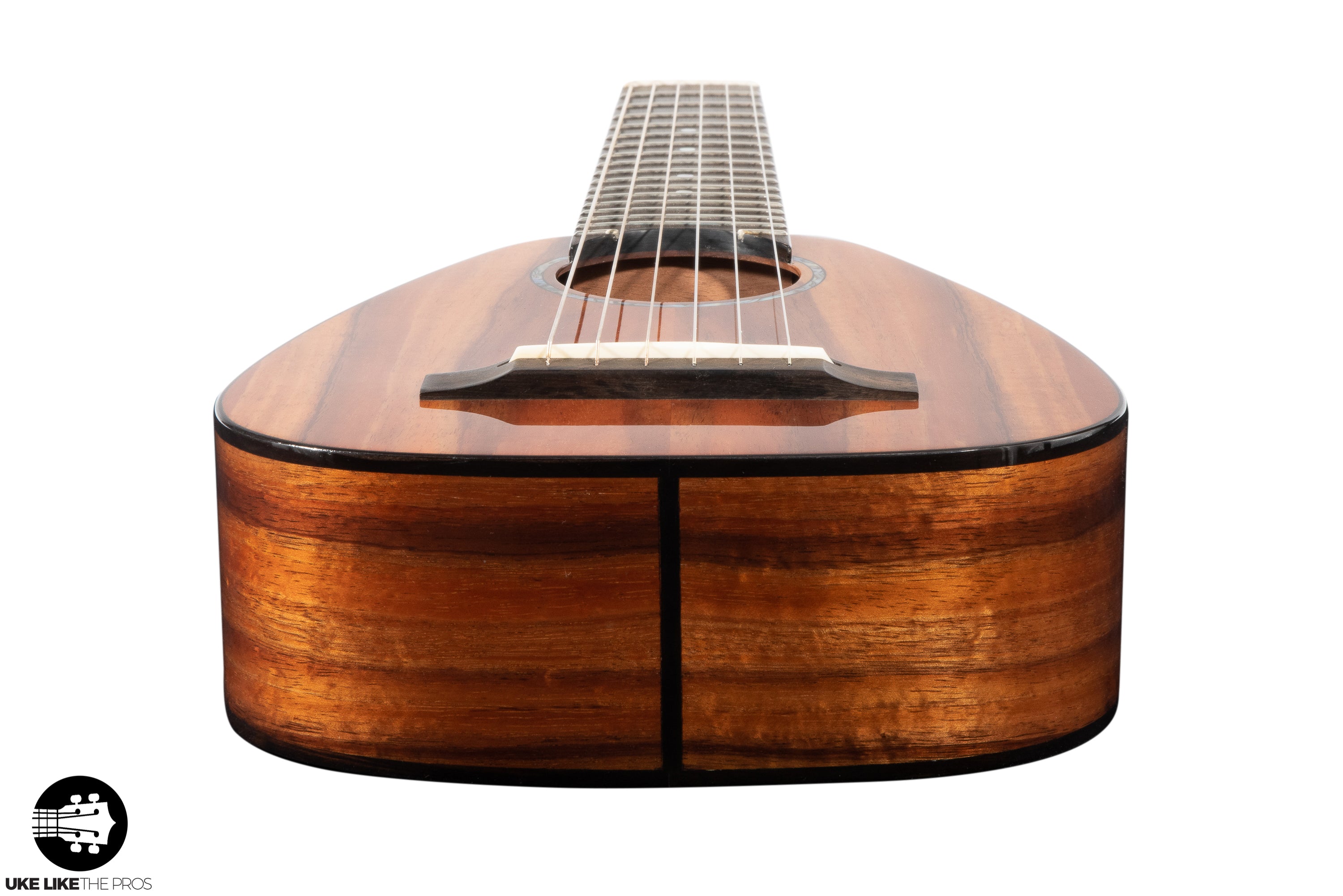Romero Creations RC-TT6-K Tiny Tenor 6 String Koa Guilele "Mocha" Tuned A to A