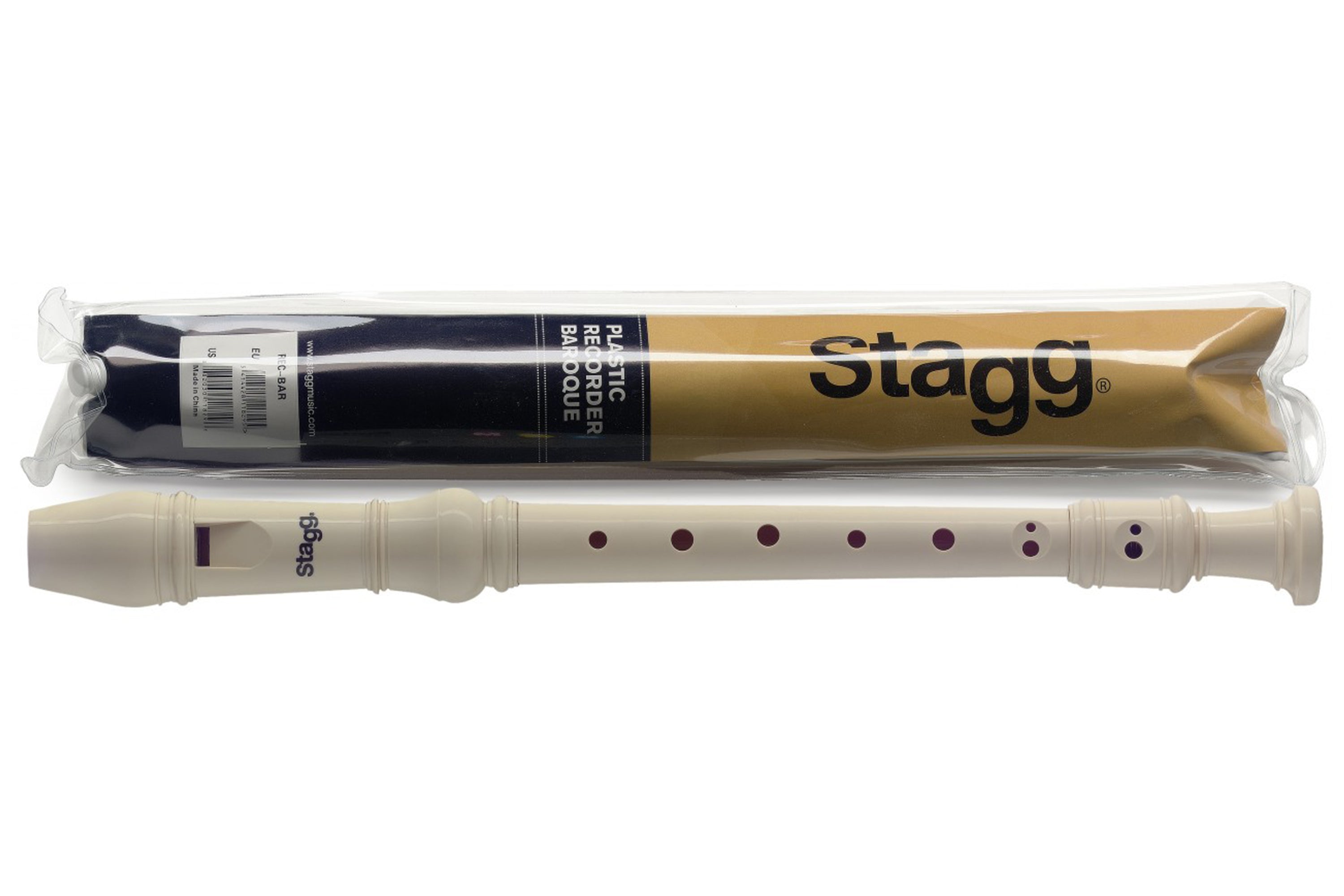 Stagg REC-BAR Cream Beige Recorder