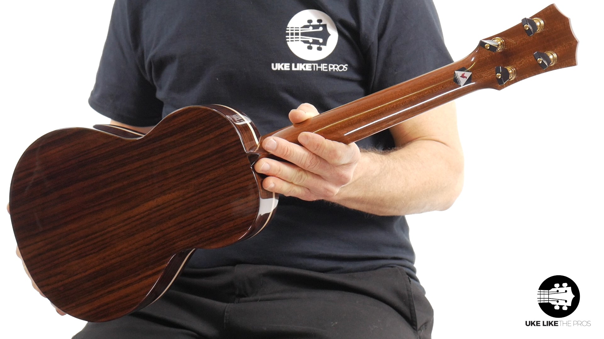Rebel Quark Tenor Ukulele Solid Spruce Top and Solid Rosewood "The Hitman" B Stock 10% Off