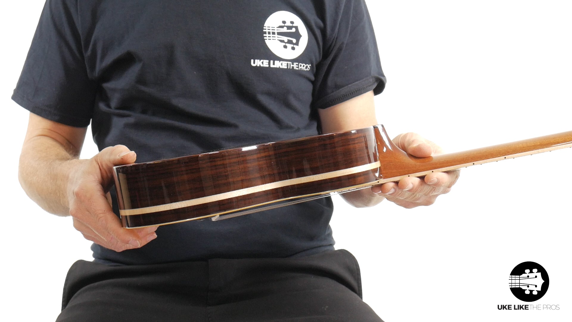 Rebel Quark Tenor Ukulele Solid Spruce Top and Solid Rosewood "The Hitman" B Stock 10% Off