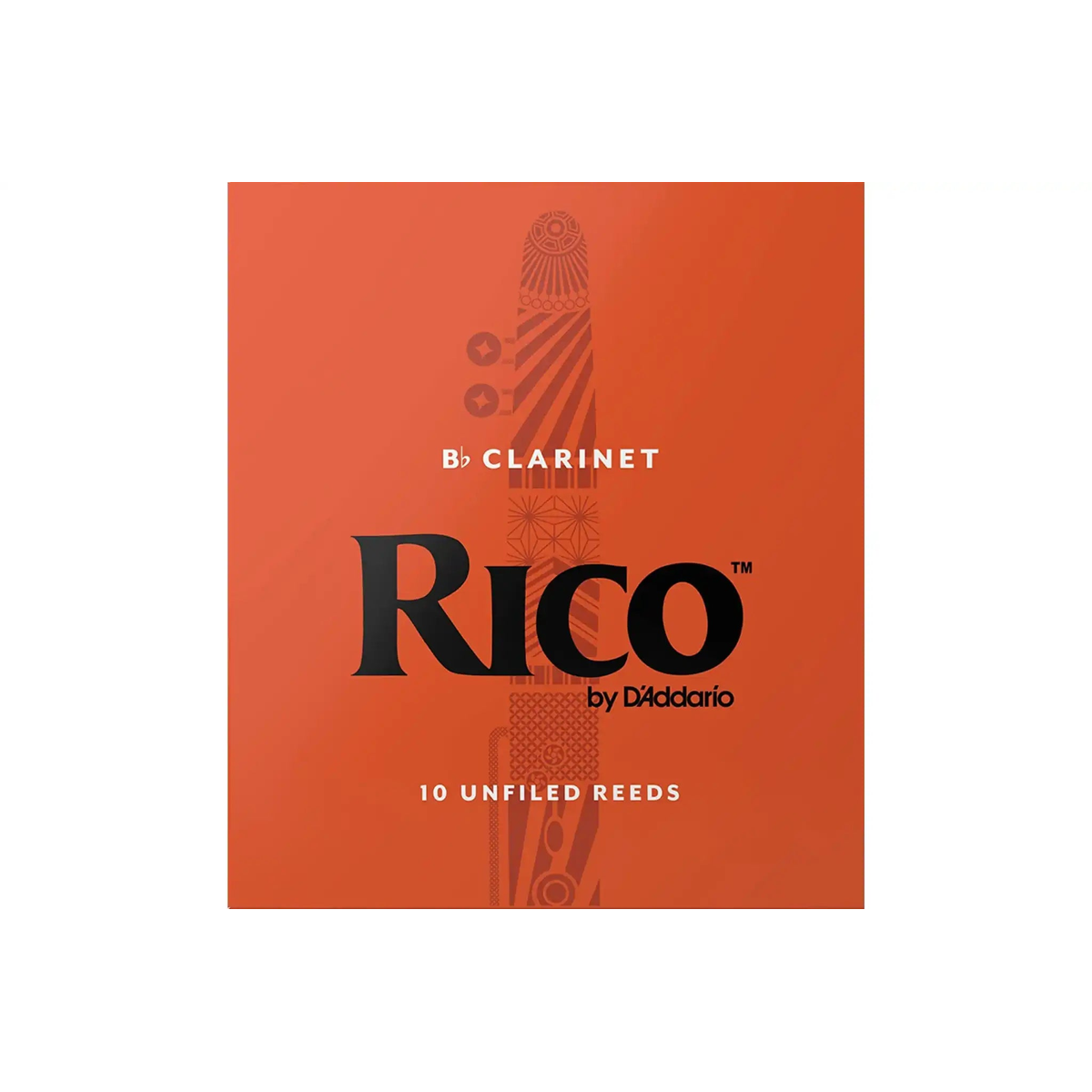 RicobyD_AddarioBbClarinetReedsStrength2.0-10Pack-front | Terry Carter Music Store