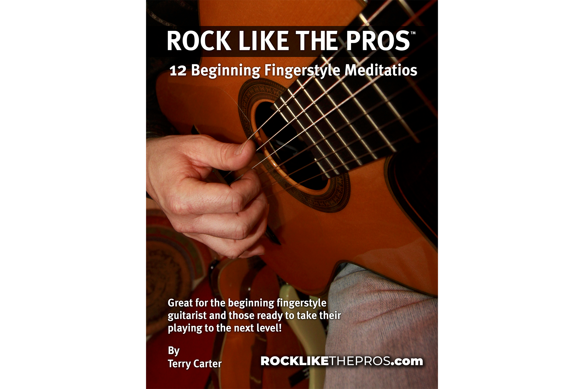 Rock Like The Pros 12 Beginning Guitar Fingerstyle Mediatios