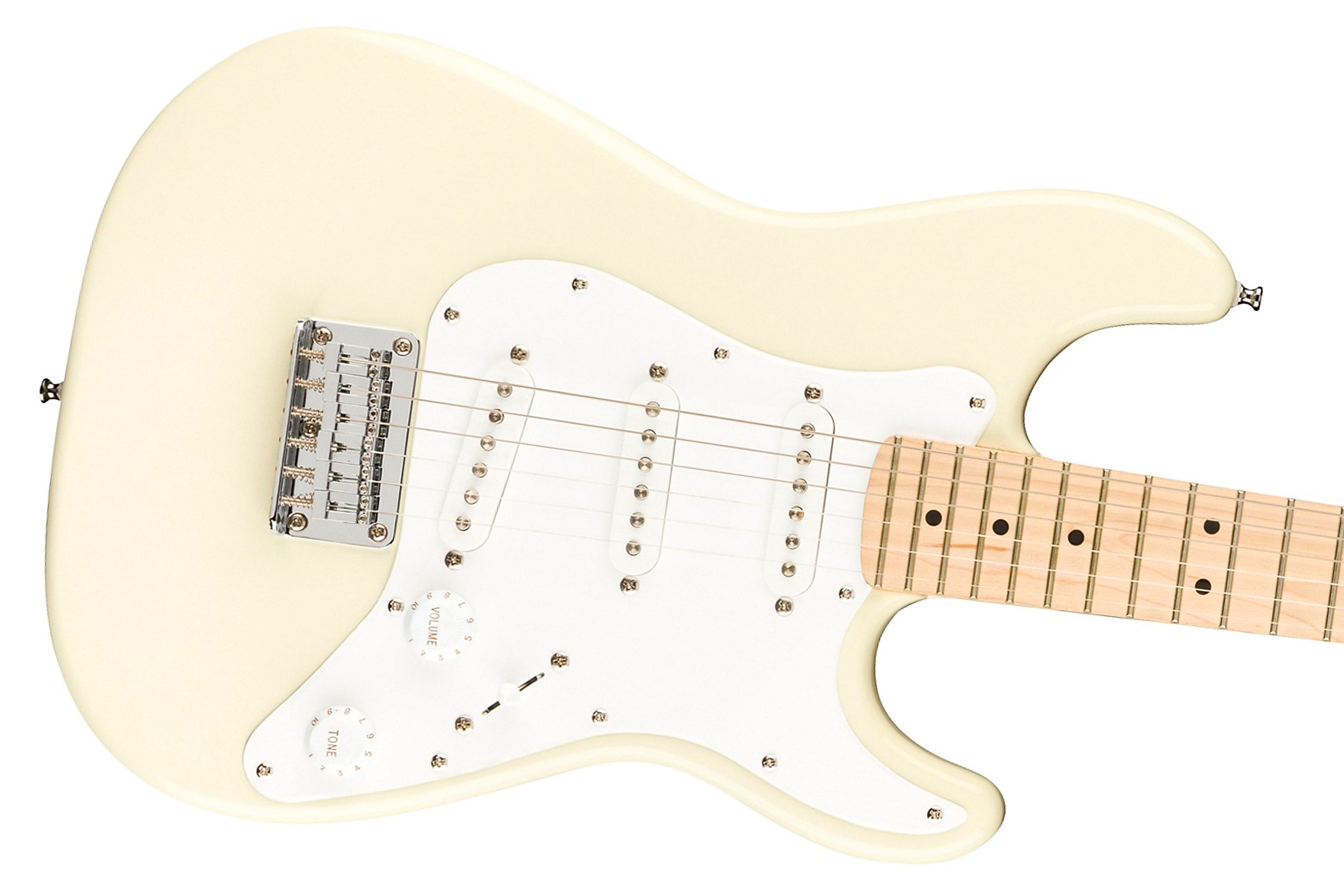 Squire By Fender Mini Stratocaster Guitar - White - Terry Carter Music Store