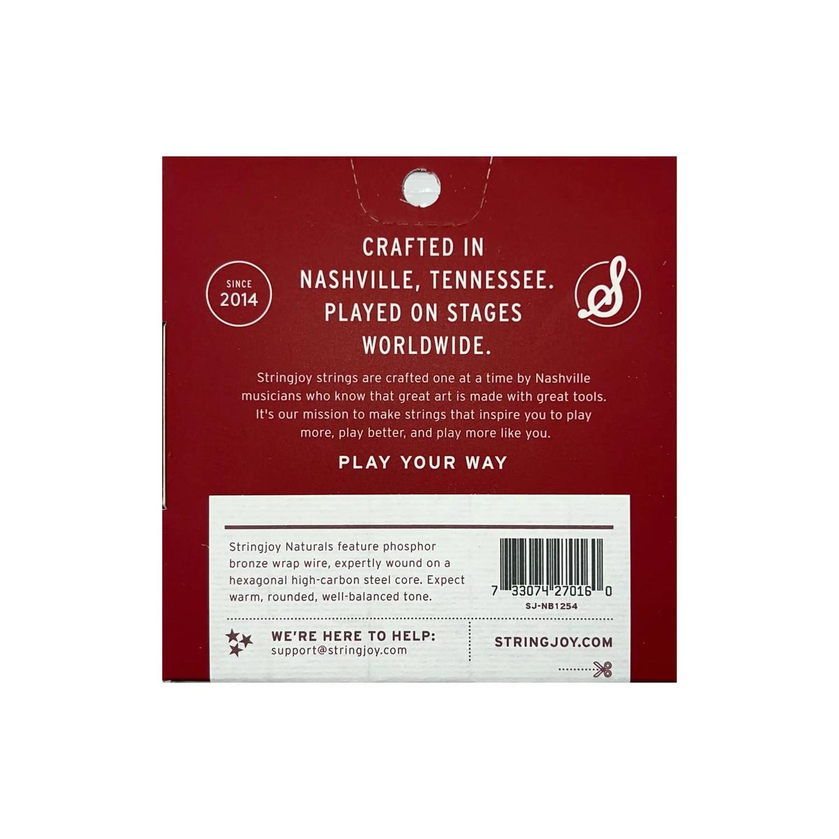 Stringjoy-SJ-NB1254-Guitar-Strings-back | Terry Carter Music Store