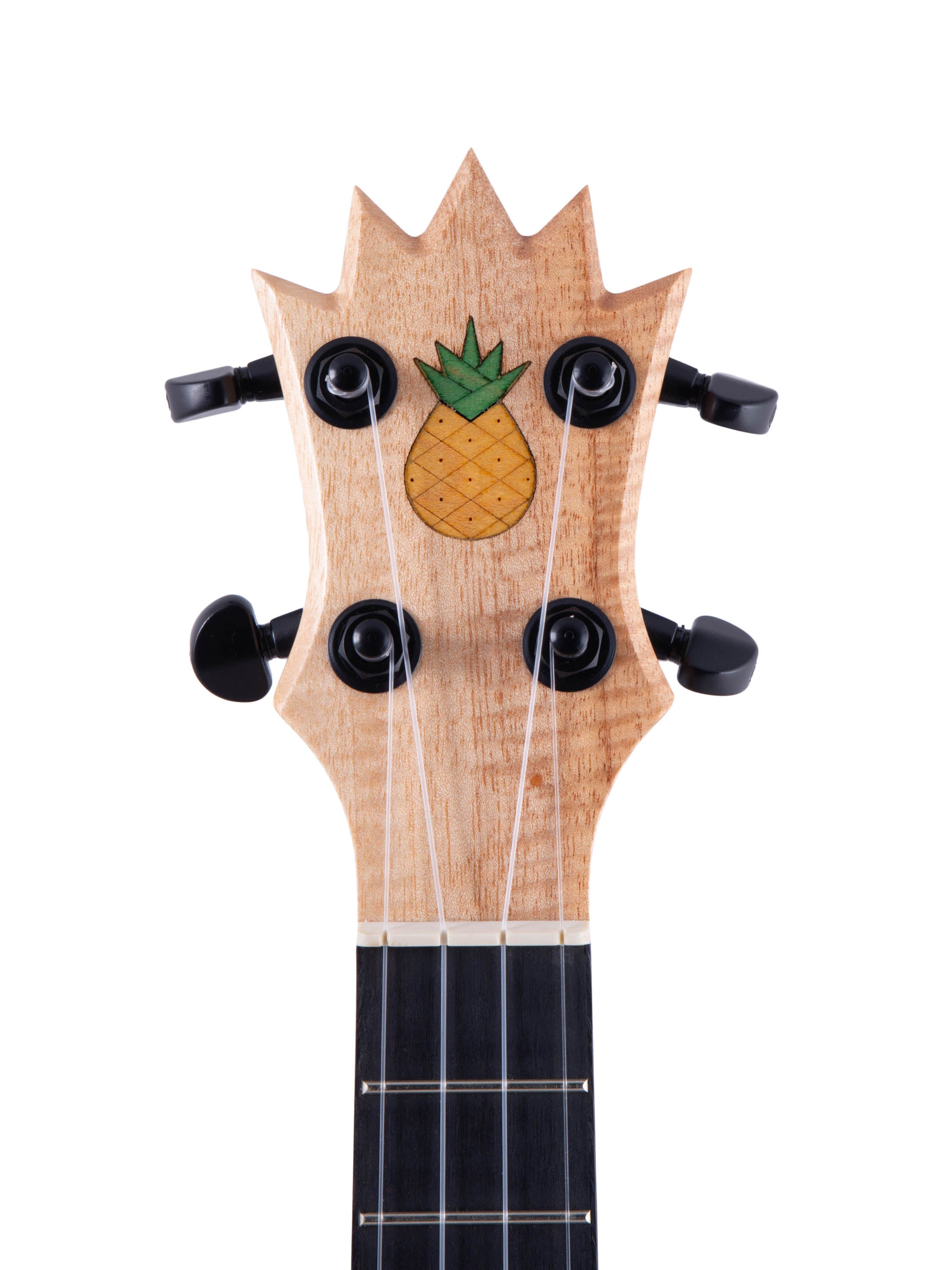 UkeSA Pineapple Sunday Opio Concert Ukulele Solid Acacia "Augustus" by Pops KoAloha (DISCOUNTED $387)