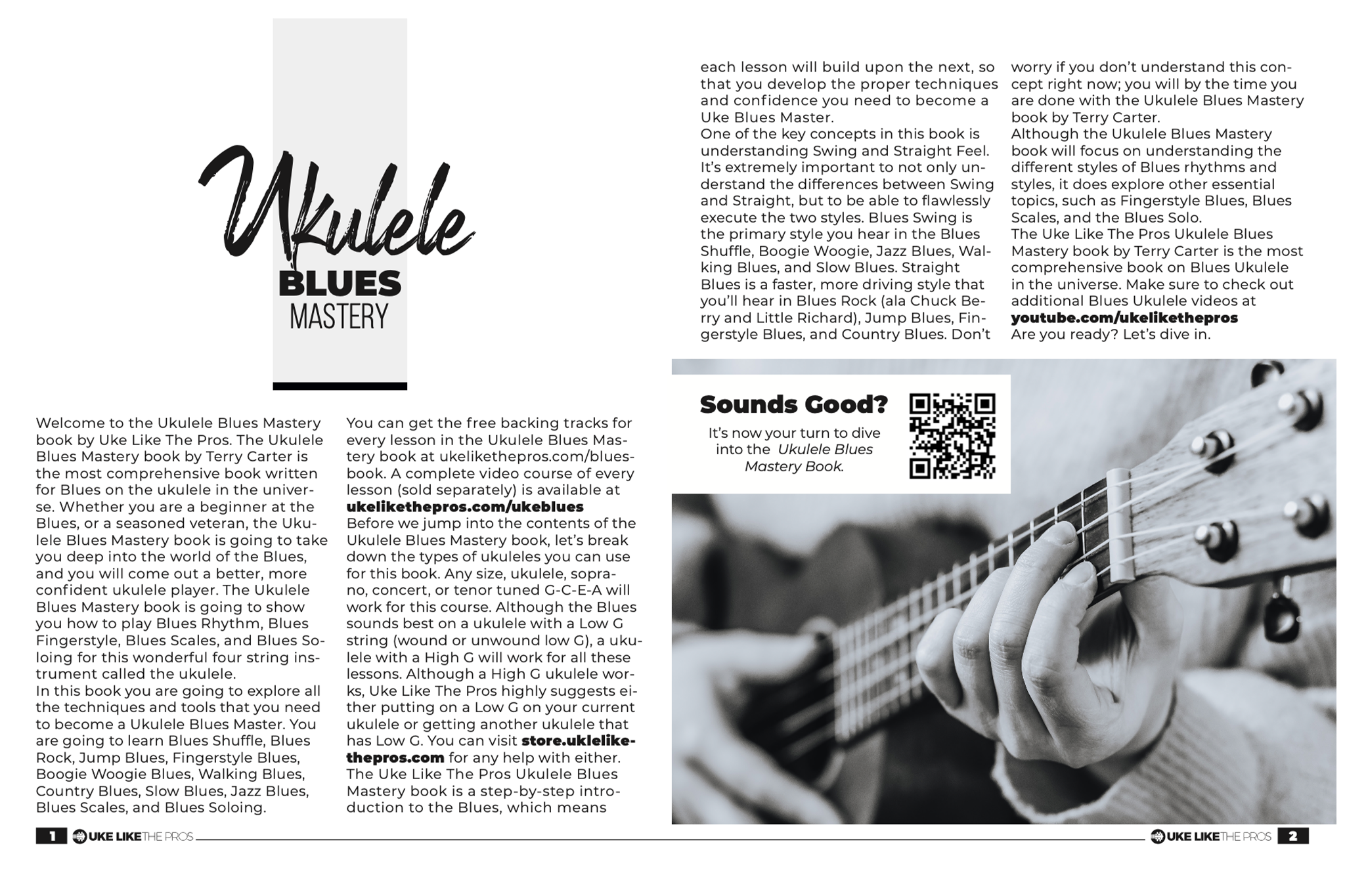 Ukulele Blues Mastery Book