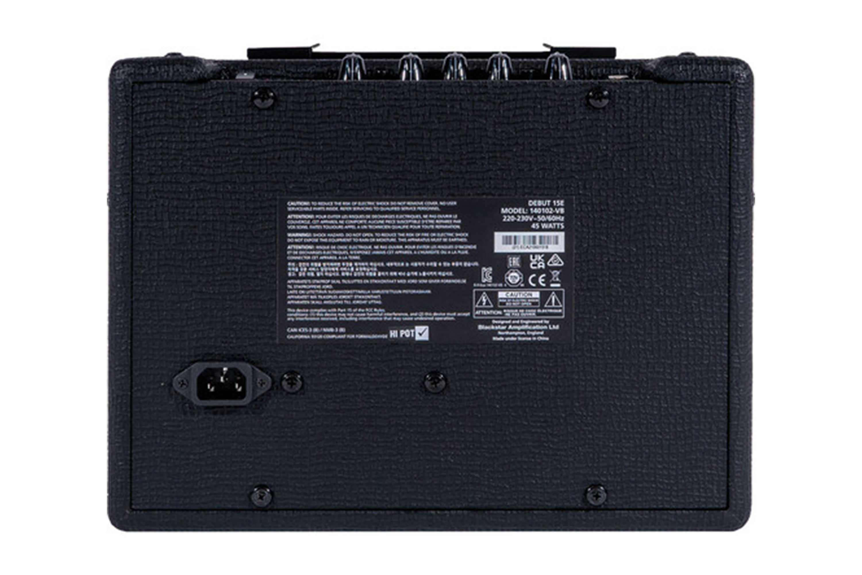 [OPEN BOX] Blackstar Debut 15E 15-Watt Combo Practice Amp with FX - Black