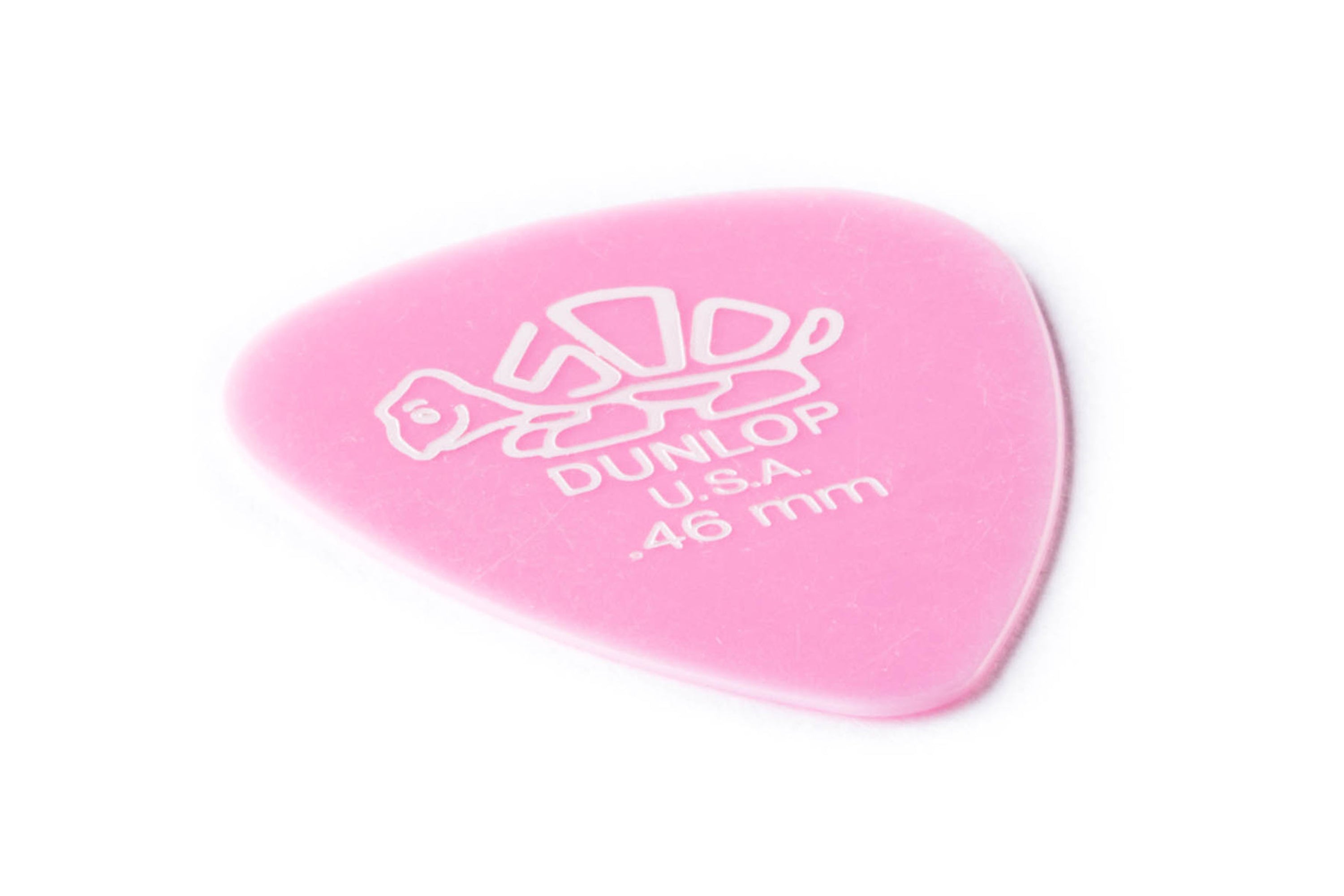 Dunlop Delrin 500 Standard .46mm Pink Guitar & Ukulele Pick - SINGLE PICK