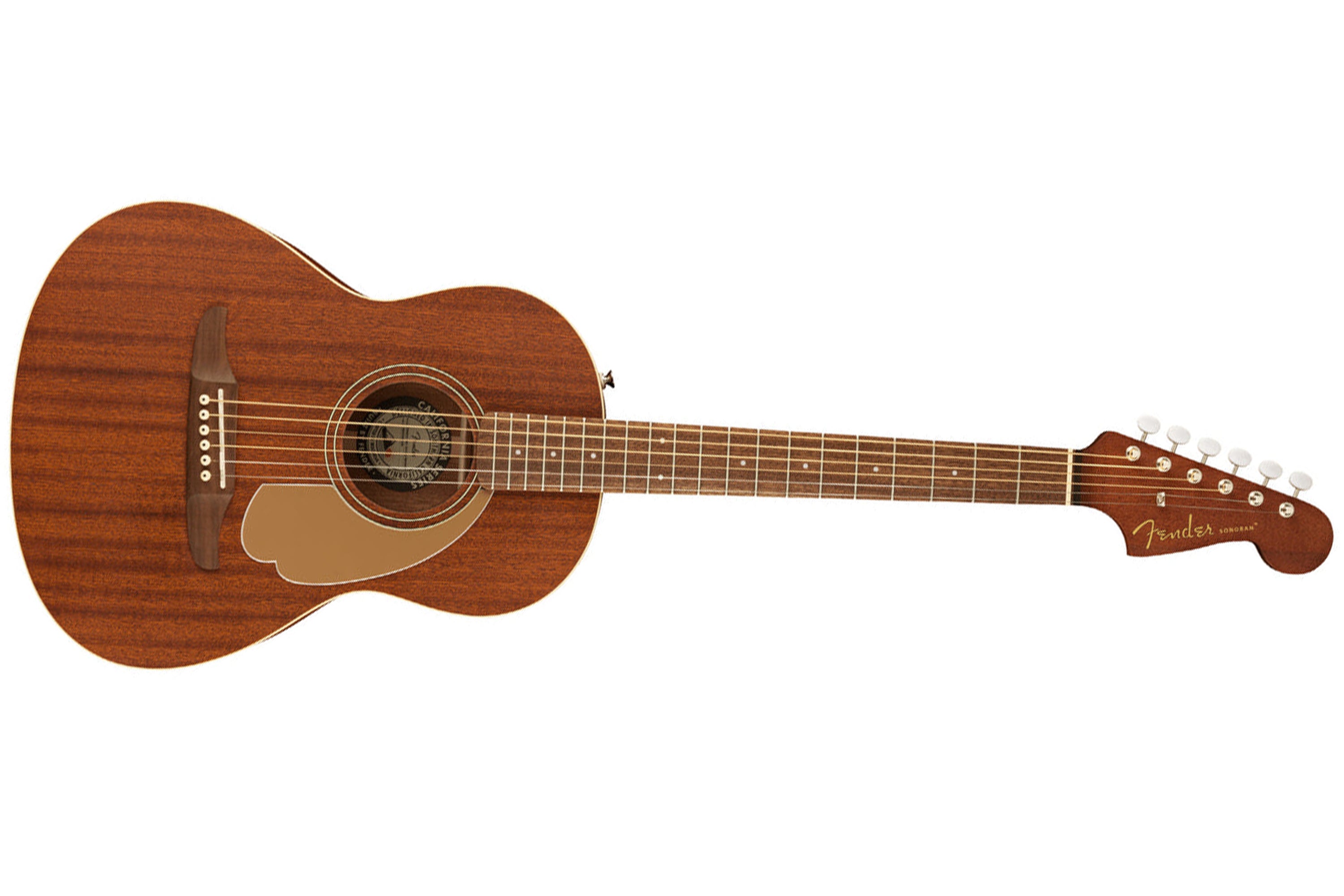 Fender Natural Mahogany Sonoran Mini Acoustic Guitar With Bag
