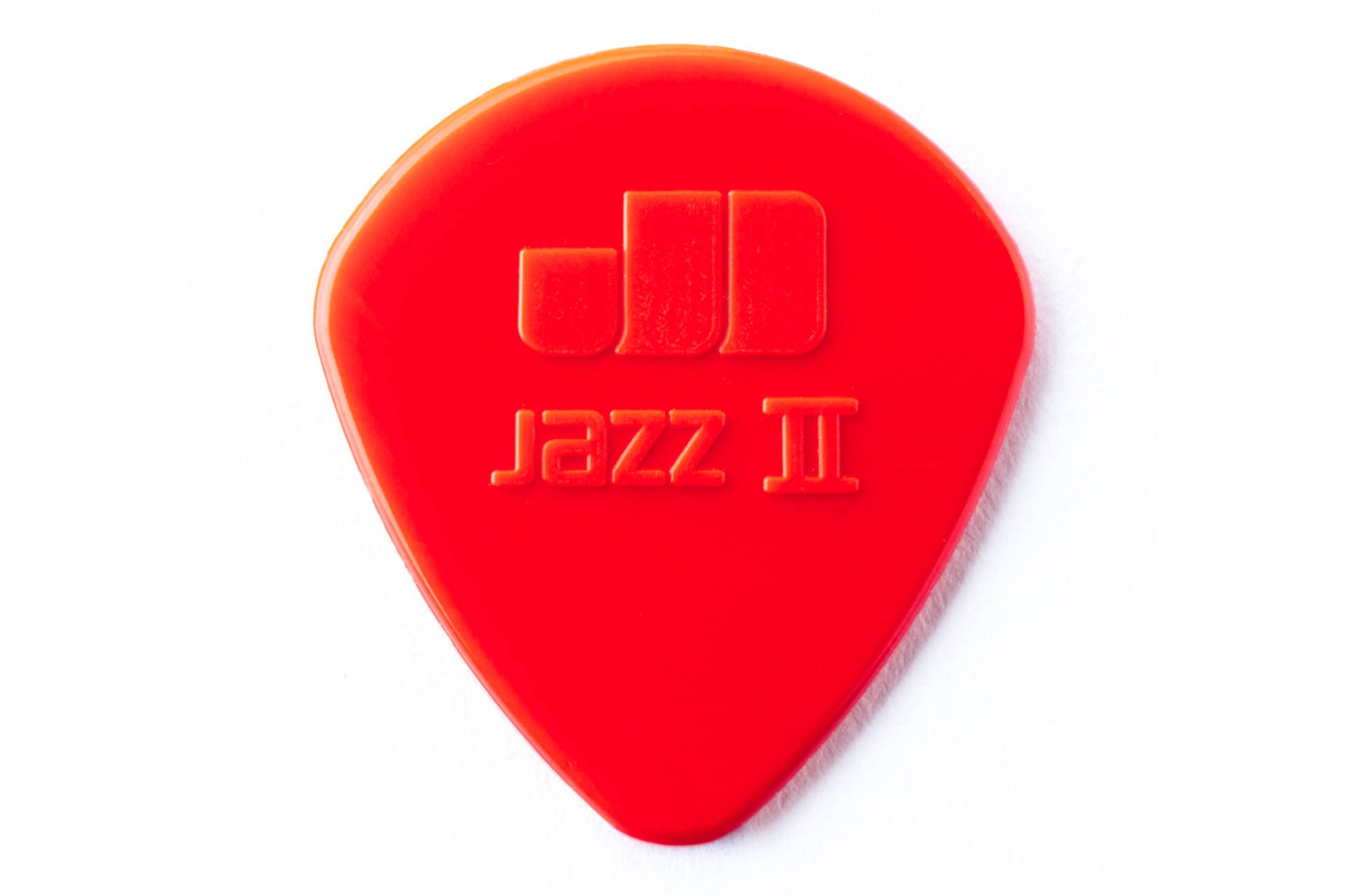 Dunlop Nylon Jazz II Red Guitar & Ukulele Picks 6 Pack