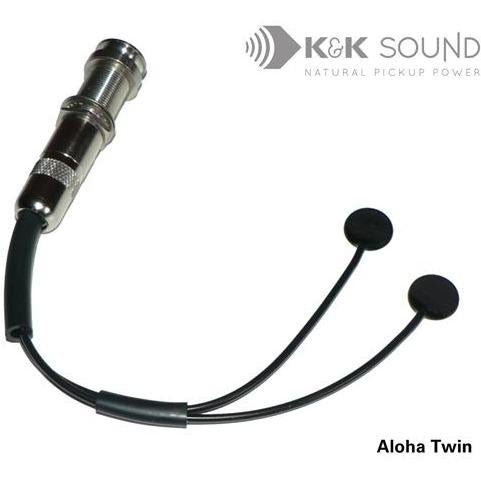 K & K Sound Aloha Twin Ukulele Pickup [INSTALLED]