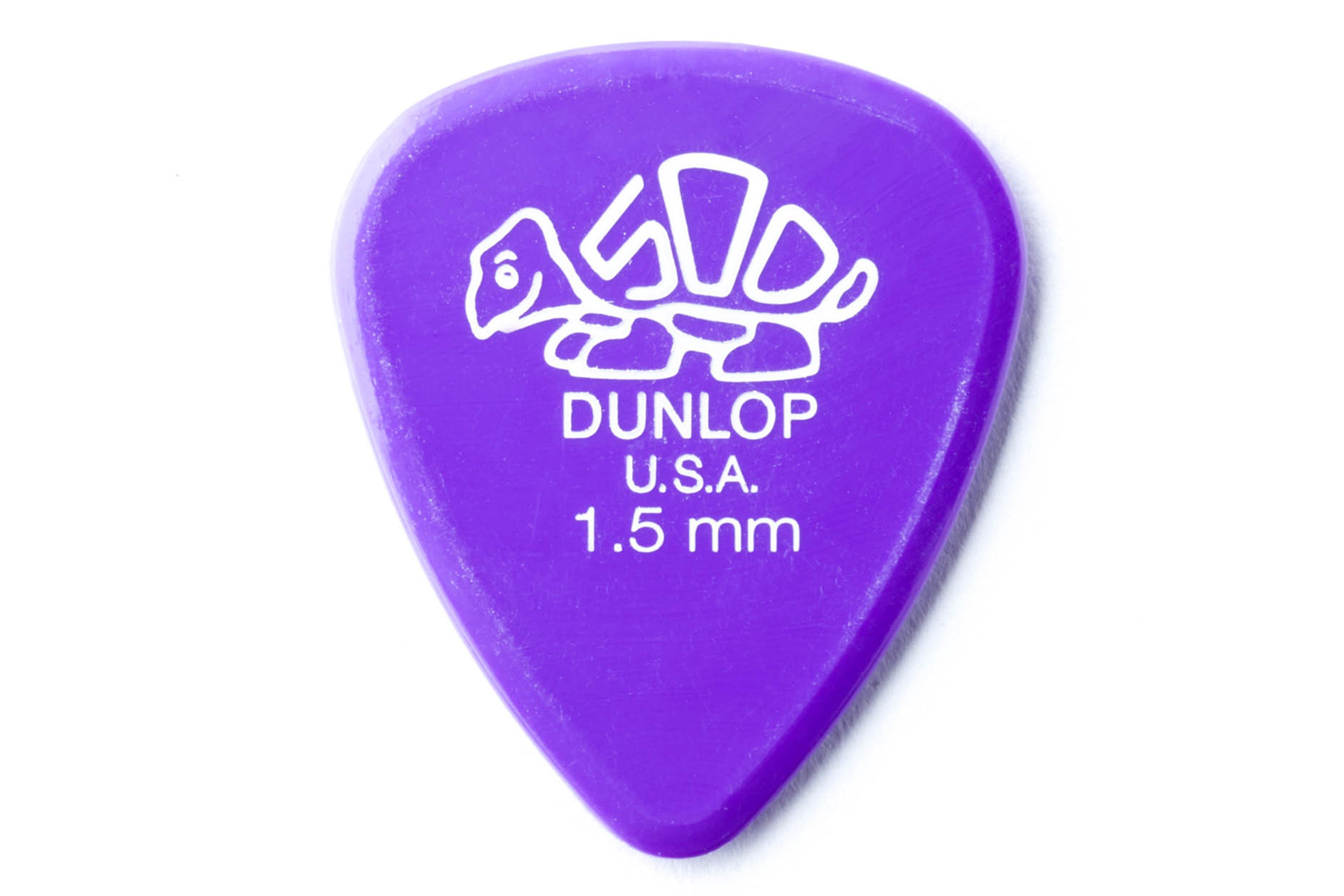 Dunlop Delrin 500 Standard 1.5mm Lavender Guitar & Ukulele Pick - SINGLE PICK